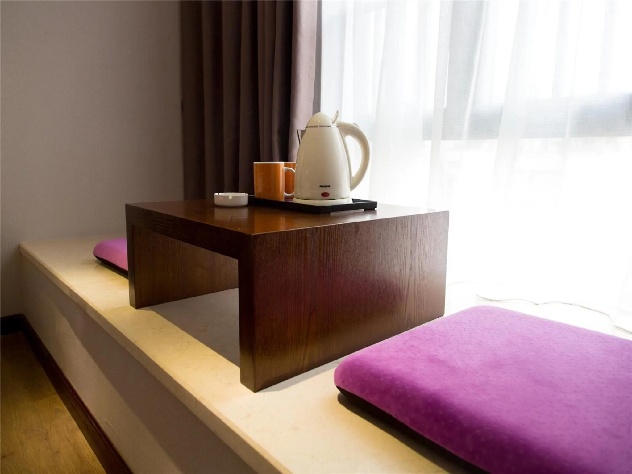 Balcony/Terrace in Aqueen Hotel Zhuhai