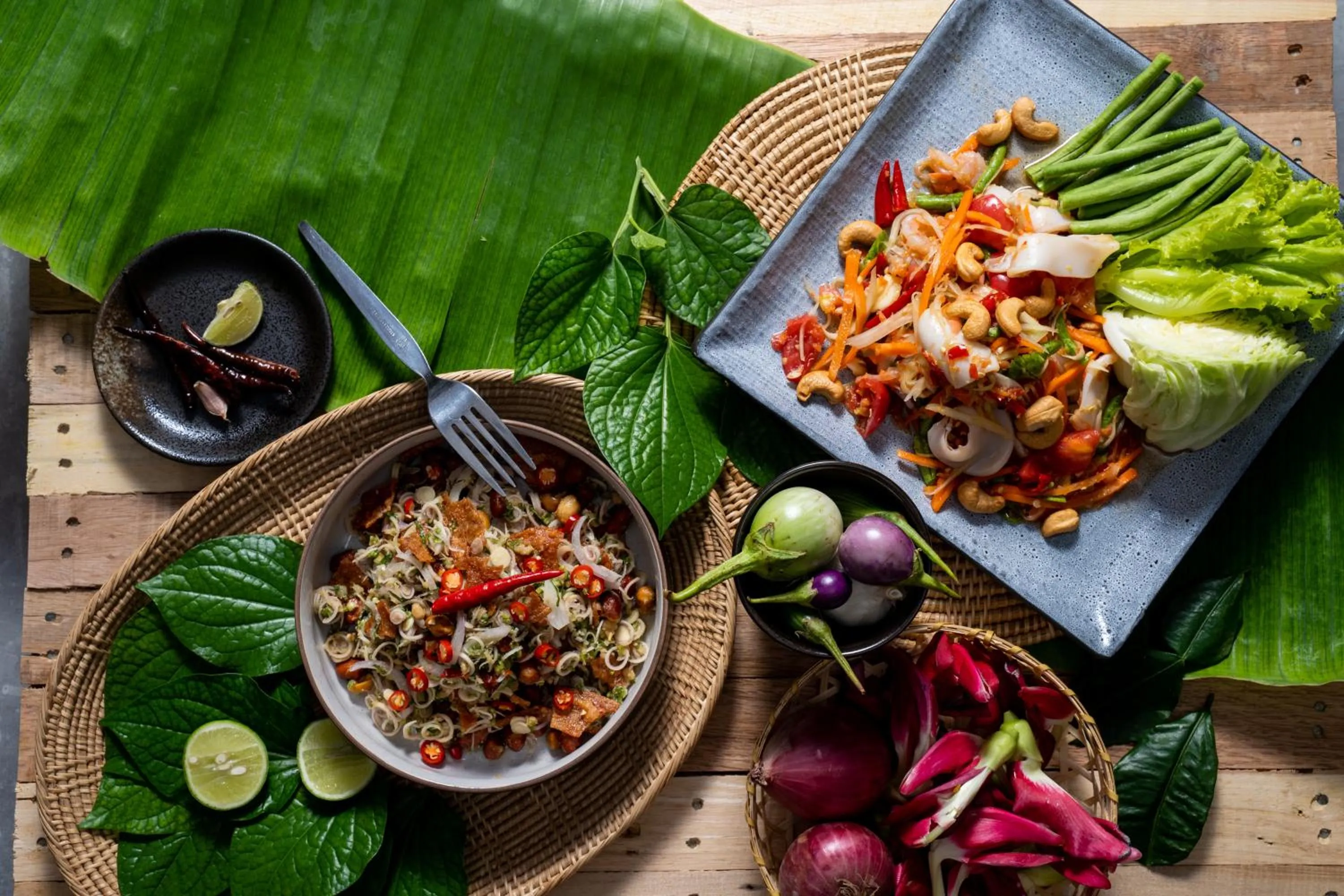 Food close-up in Korat Resort Hotel