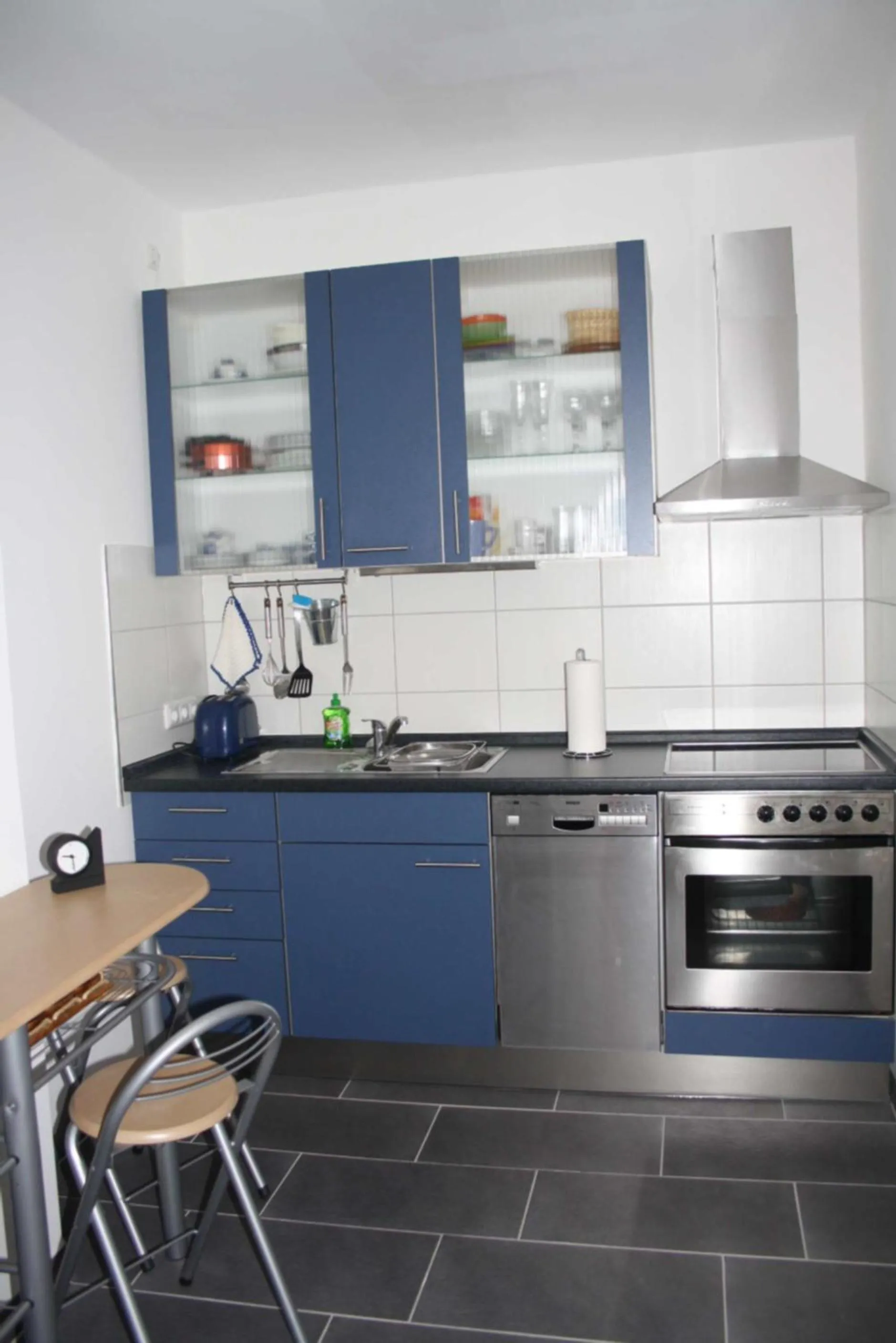 Kitchen or kitchenette in Apartments Villa del Arte