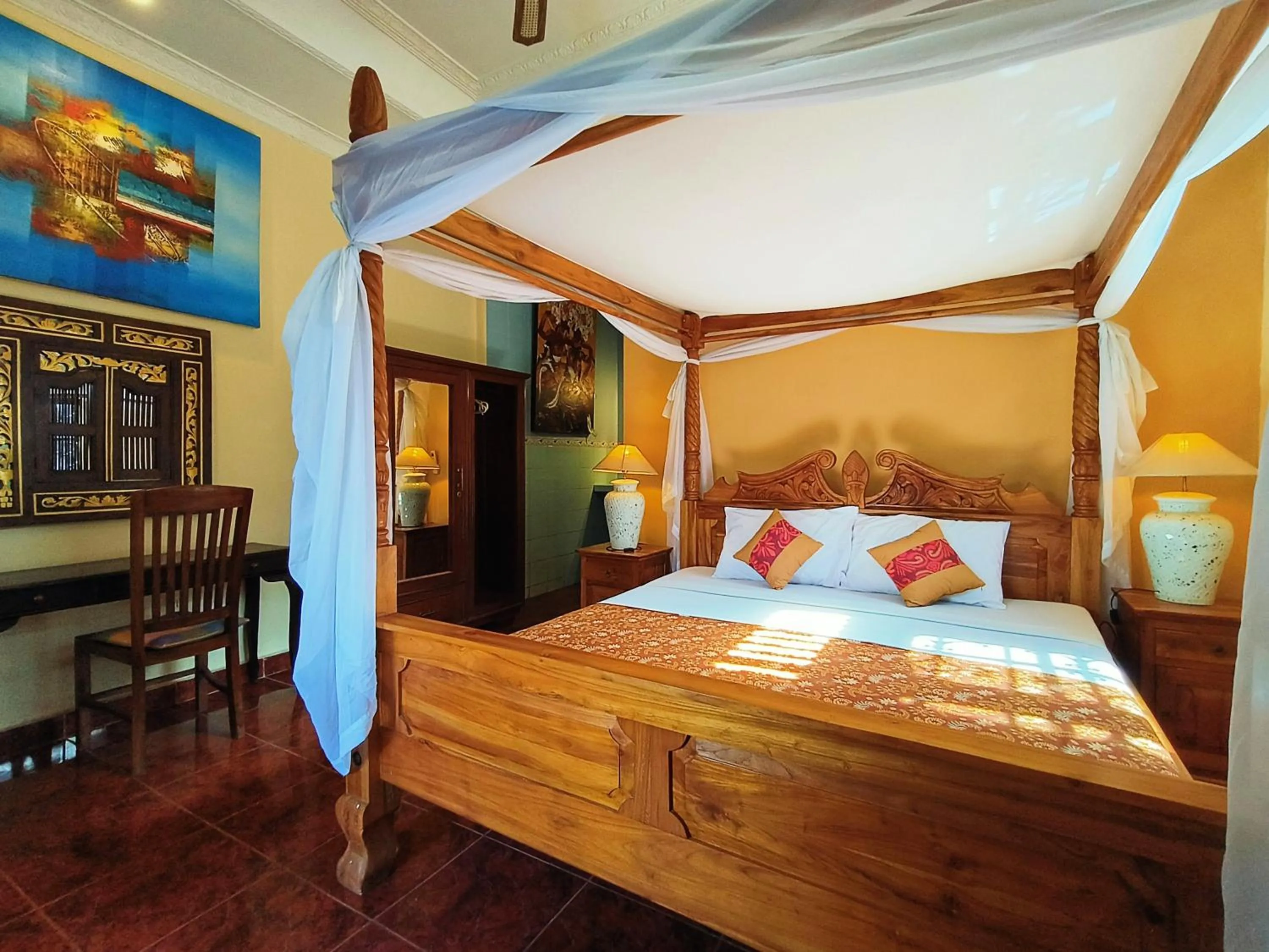 Bedroom, Bed in Warji House 2 Bisma