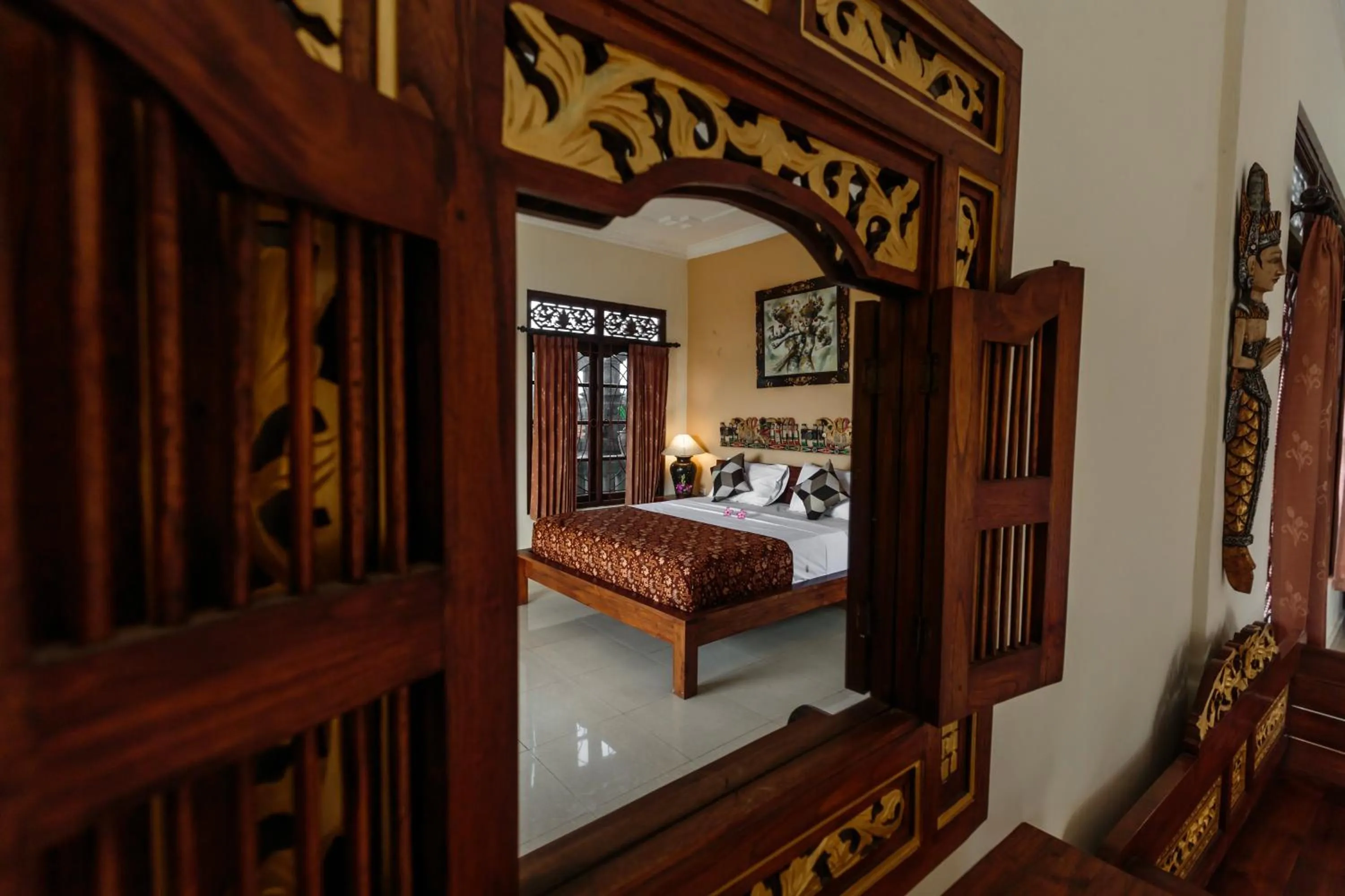 Bedroom, Bed in Warji House 2 Bisma