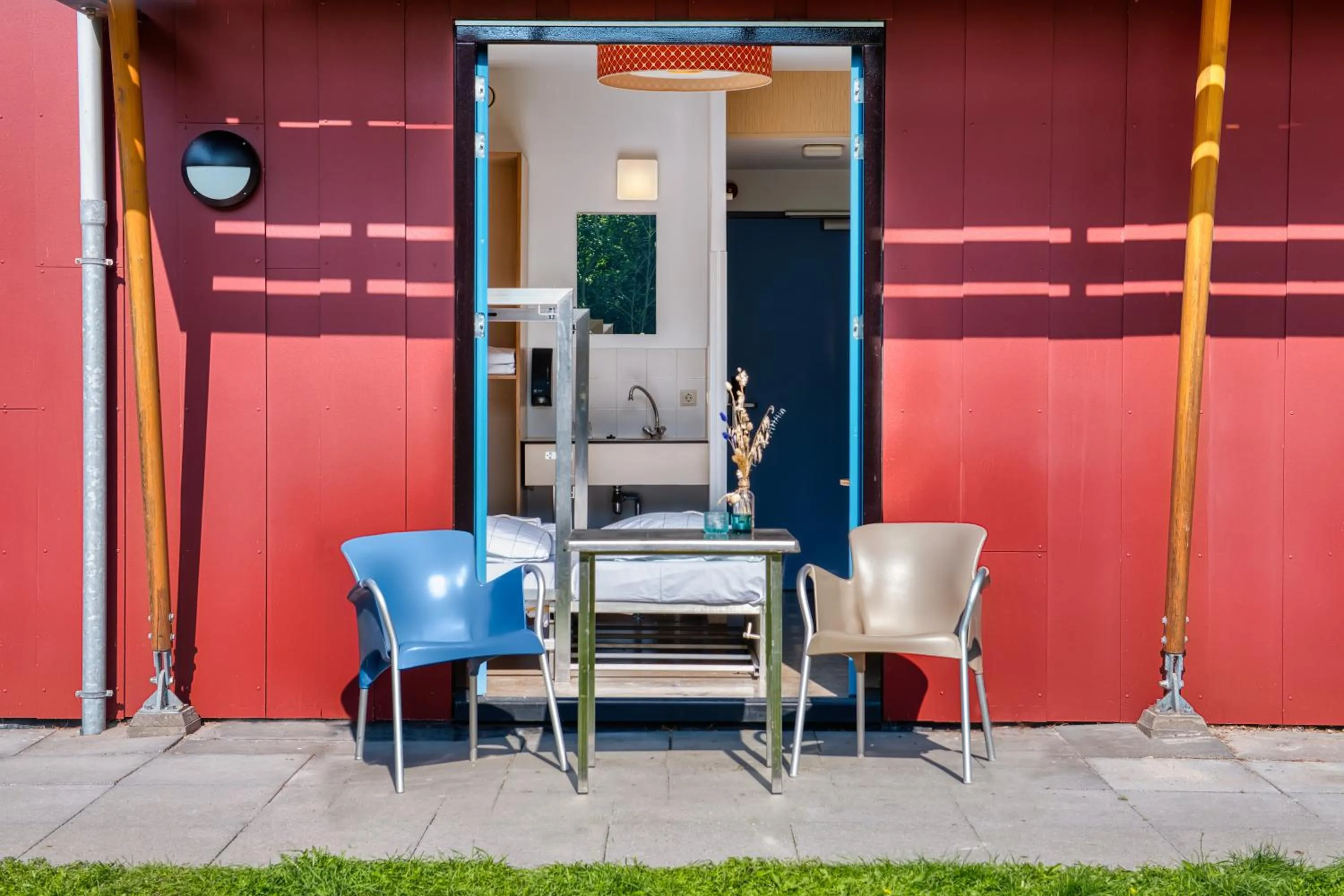 Balcony/Terrace in Stayokay Hostel Texel
