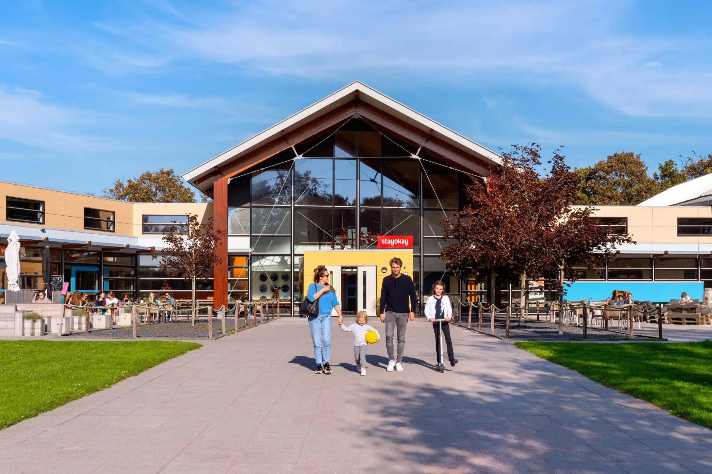 Facade/entrance in Stayokay Hostel Texel