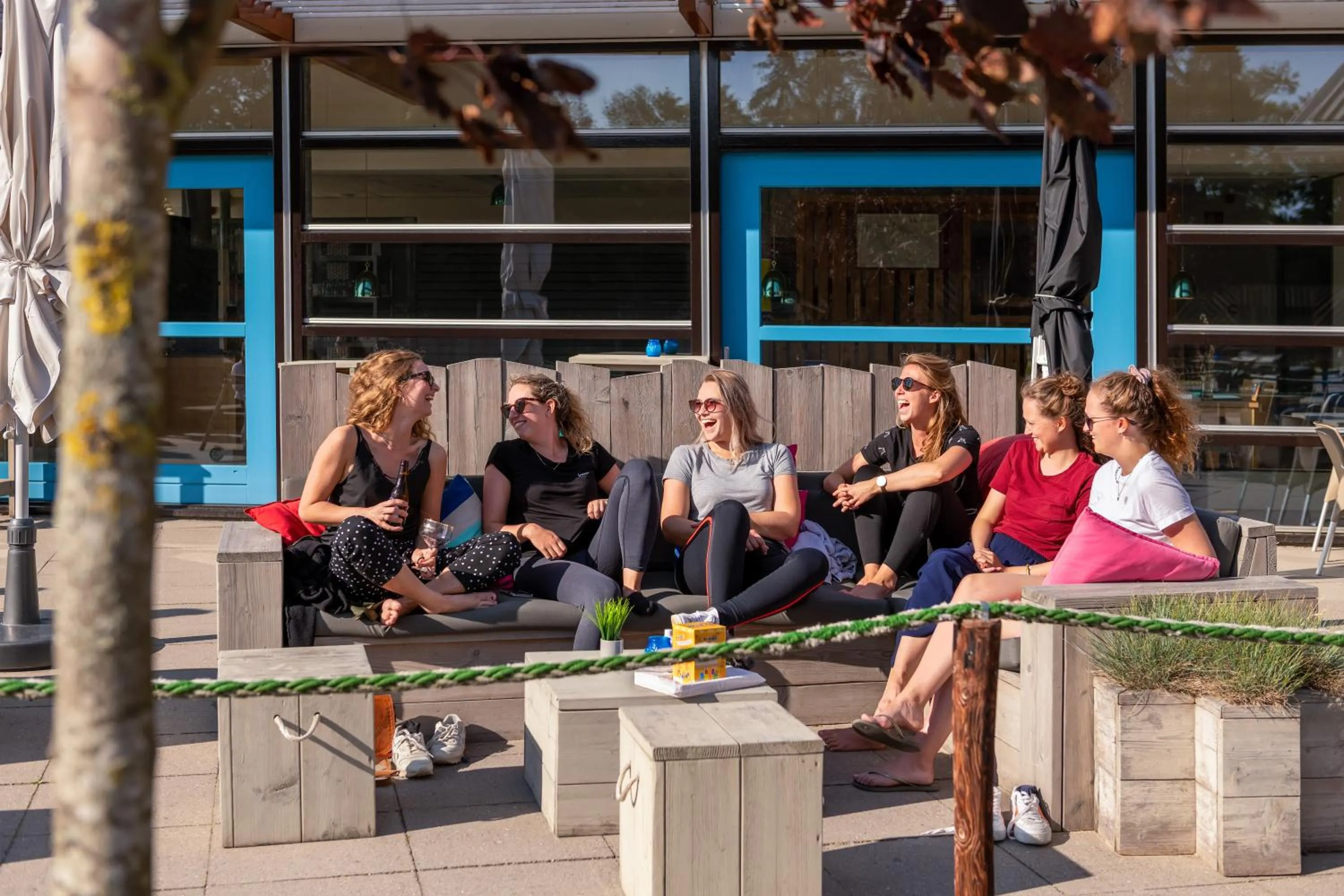 People in Stayokay Hostel Texel