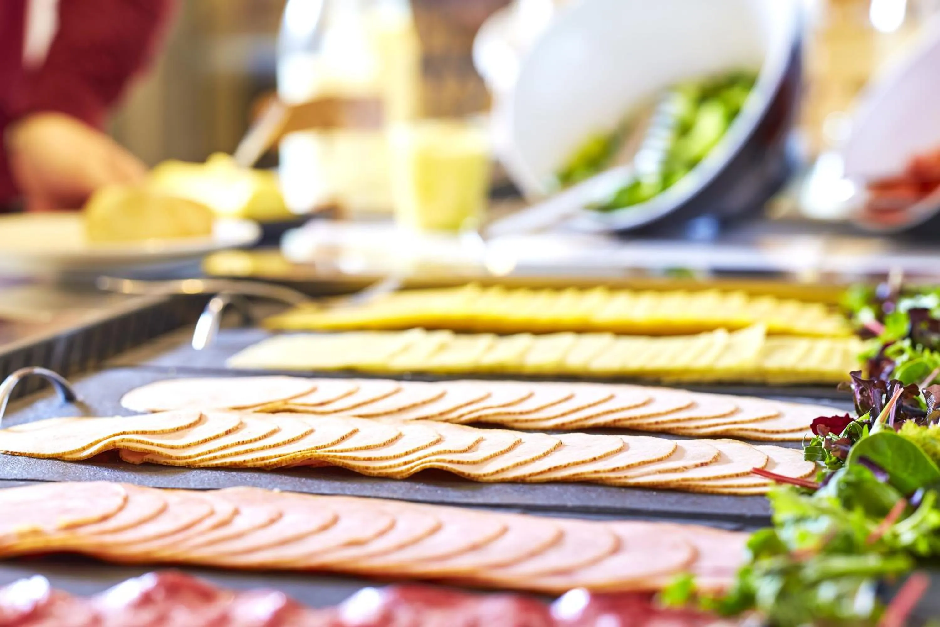Buffet breakfast in Stayokay Hostel Texel