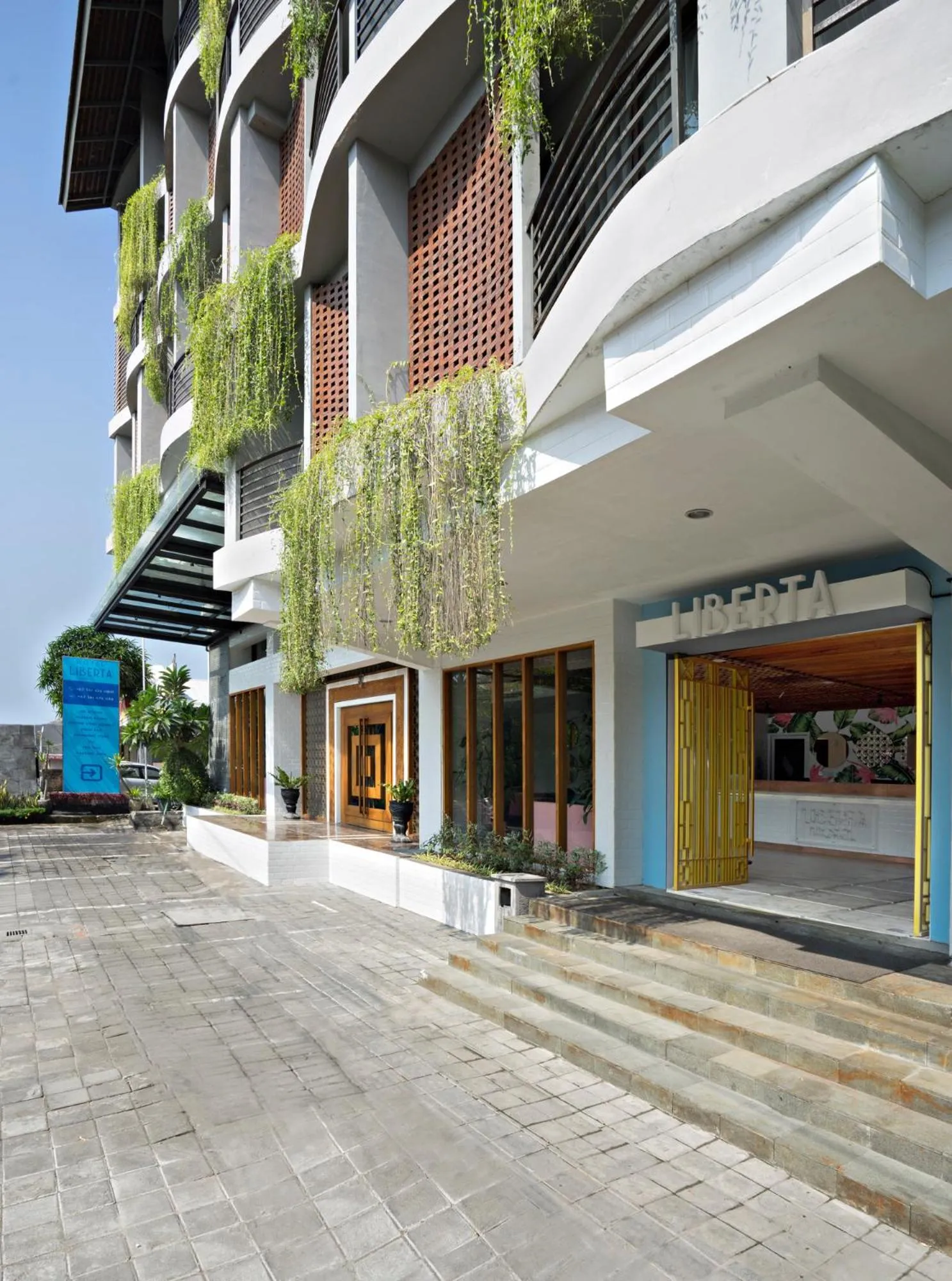 Property building in Liberta Seminyak Hotel
