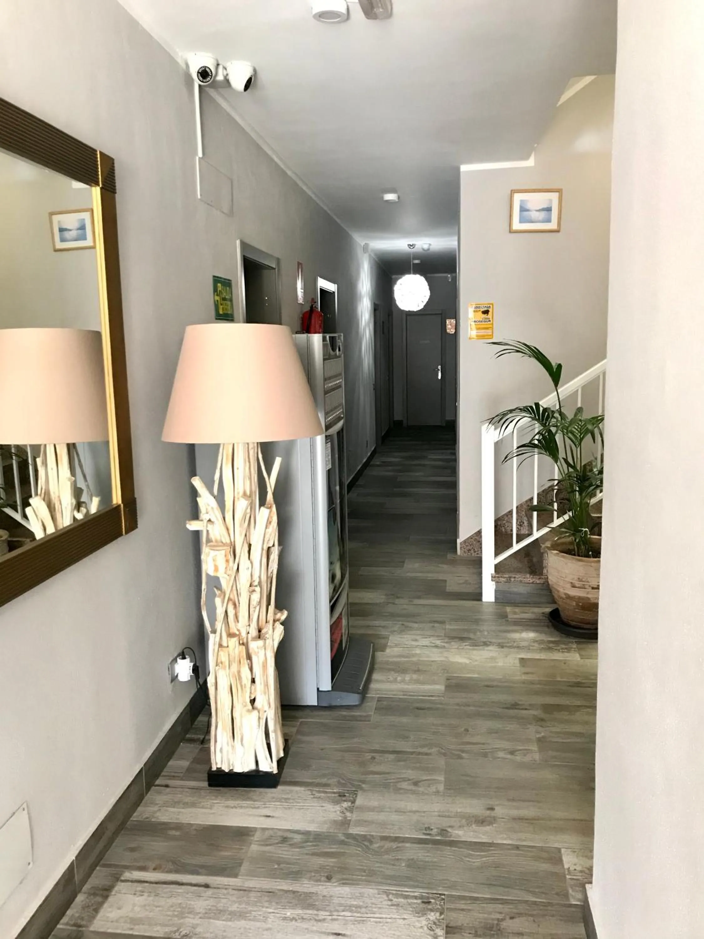 Lobby or reception in Pensión Cassandra