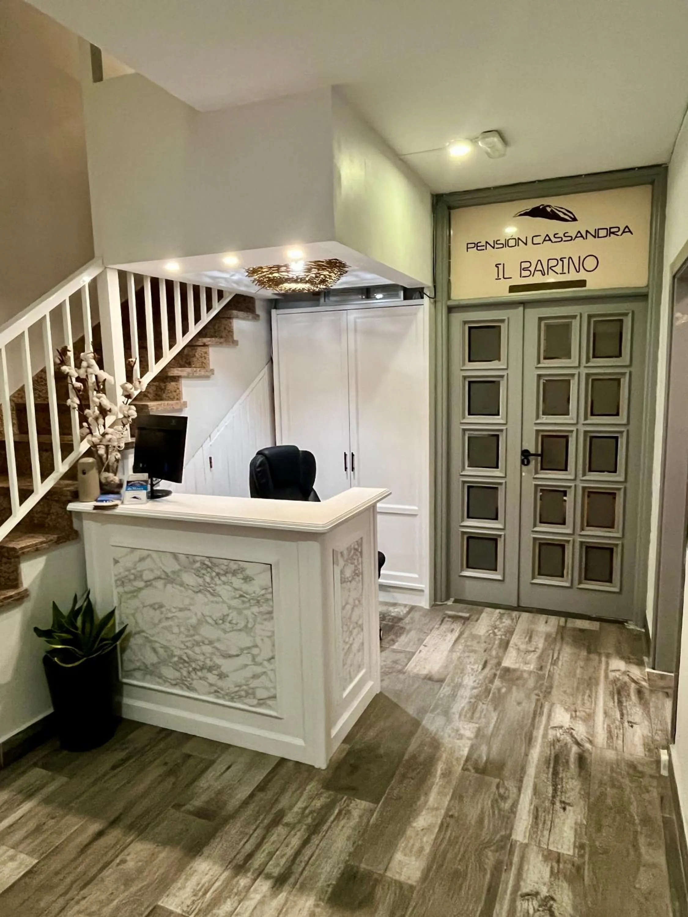 Lobby or reception in Pensión Cassandra