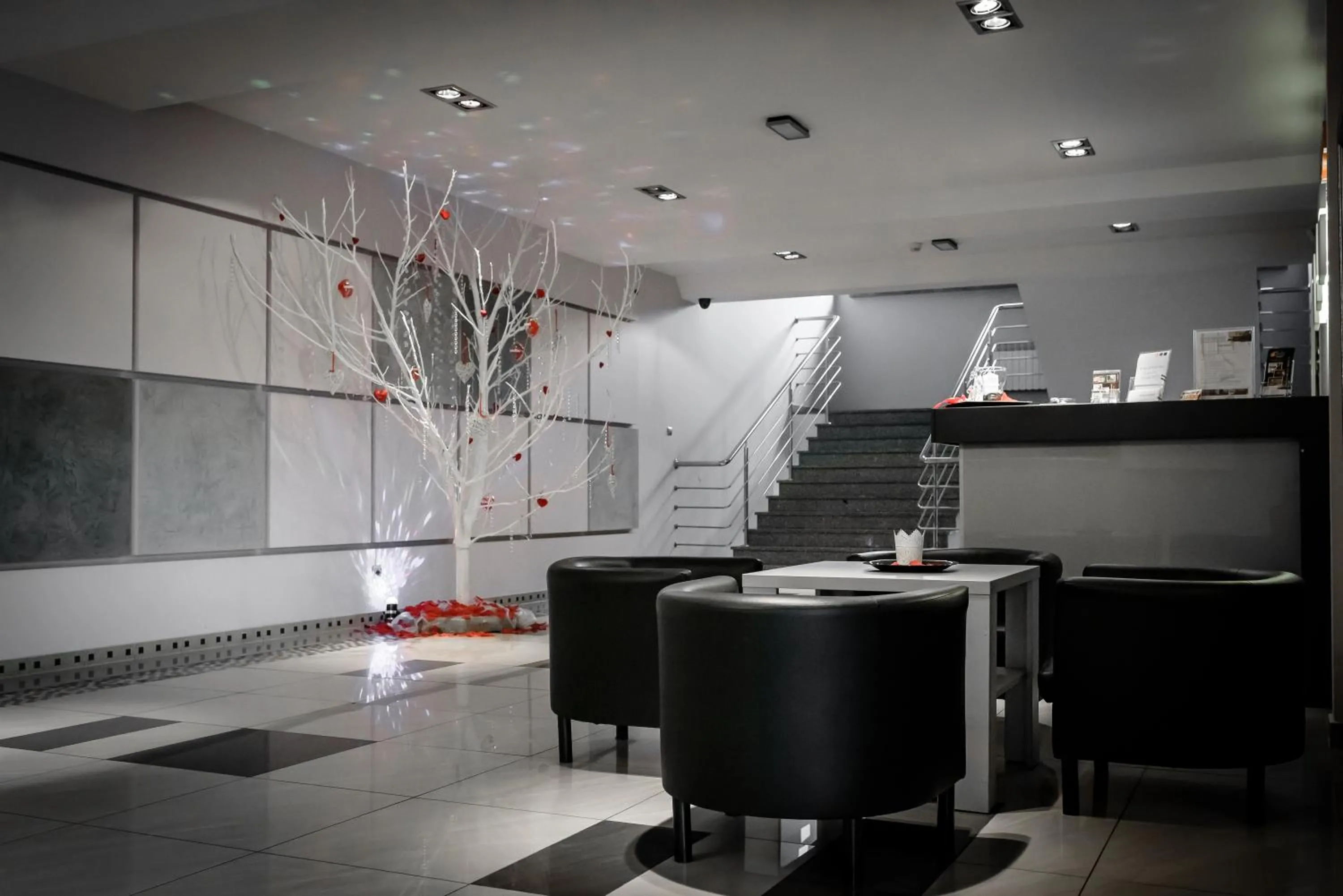 Lobby or reception in Zajazd Kwadrat