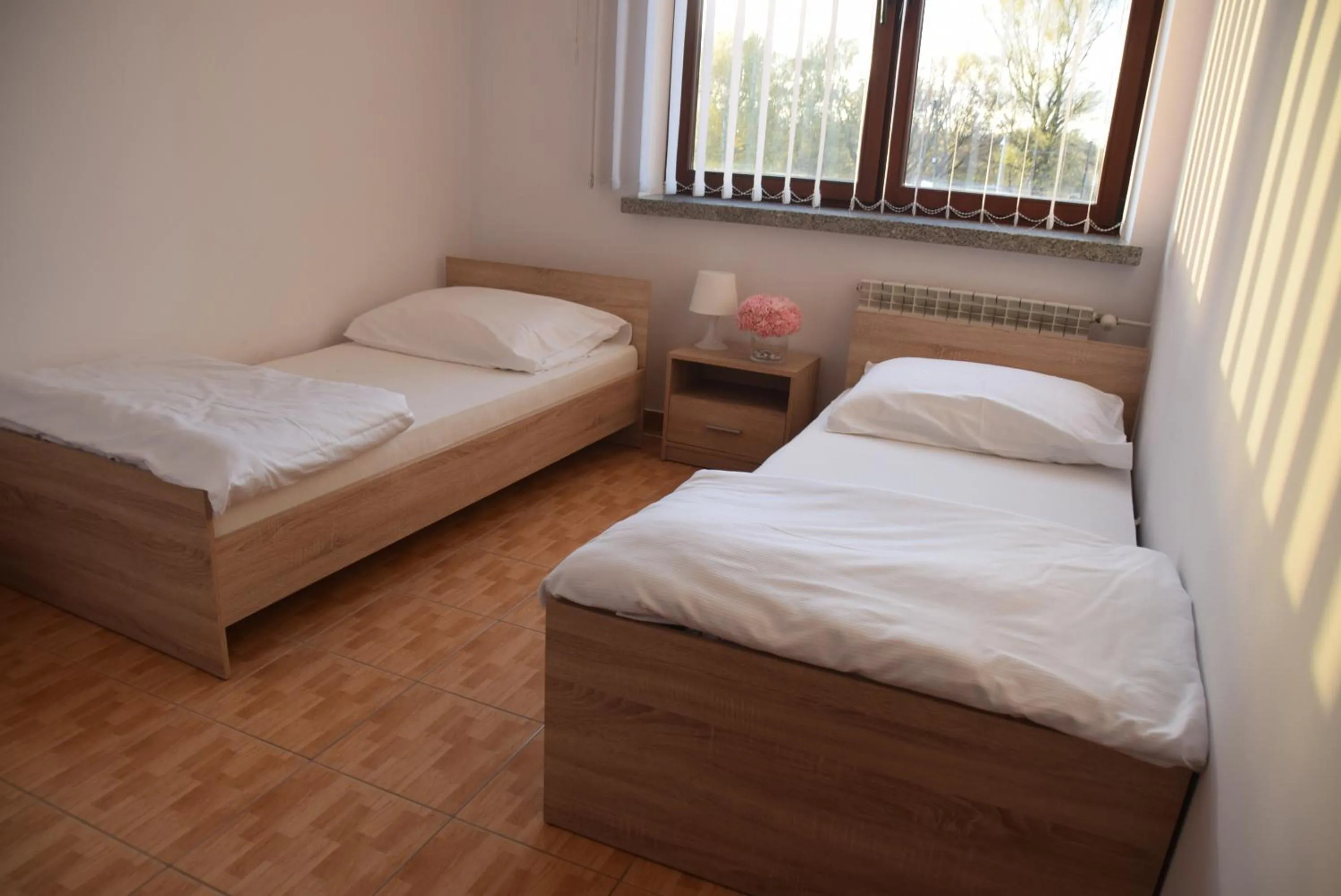 Bedroom, Bed in Zajazd Kwadrat