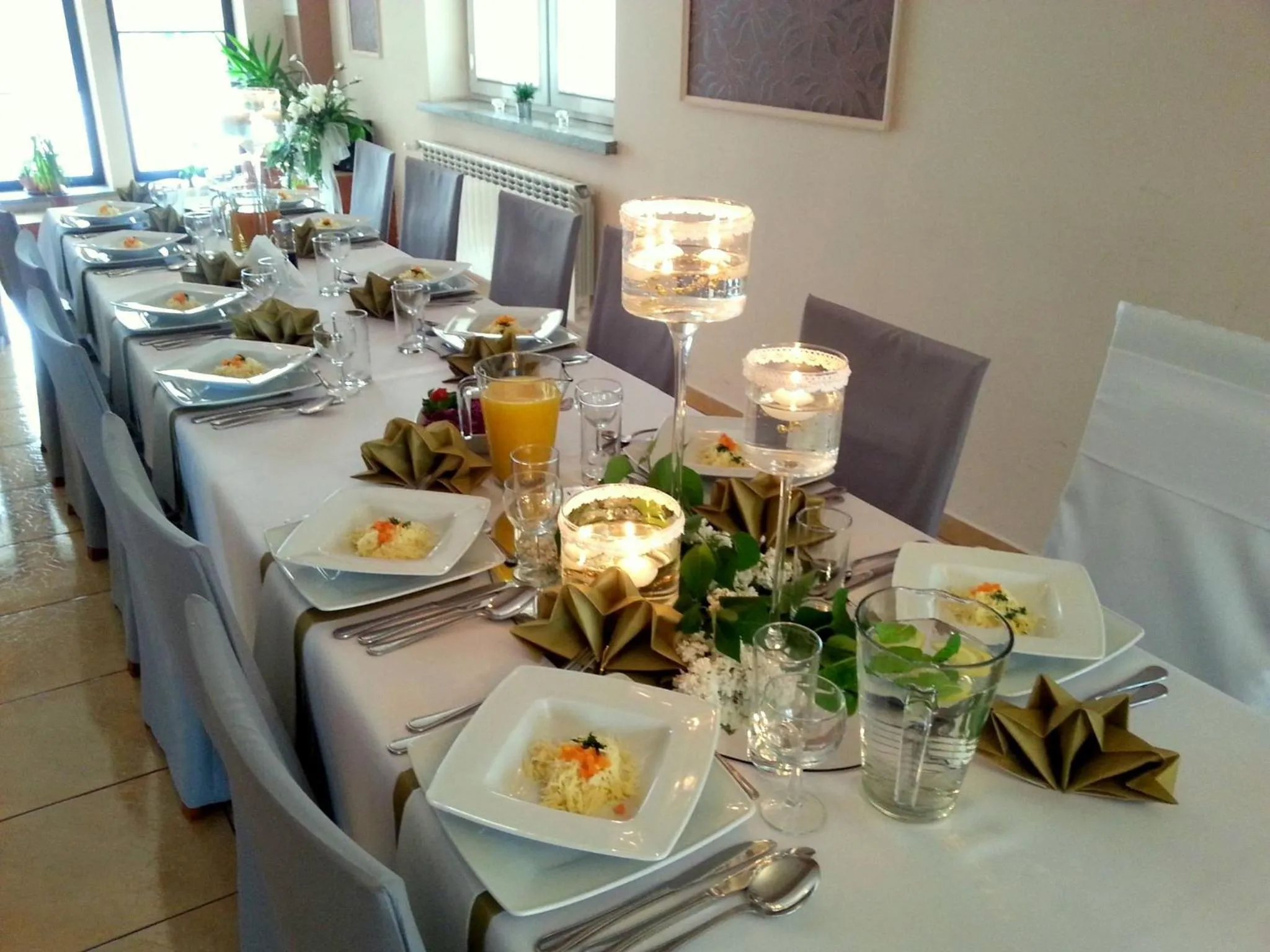 Food and drinks in Zajazd Kwadrat