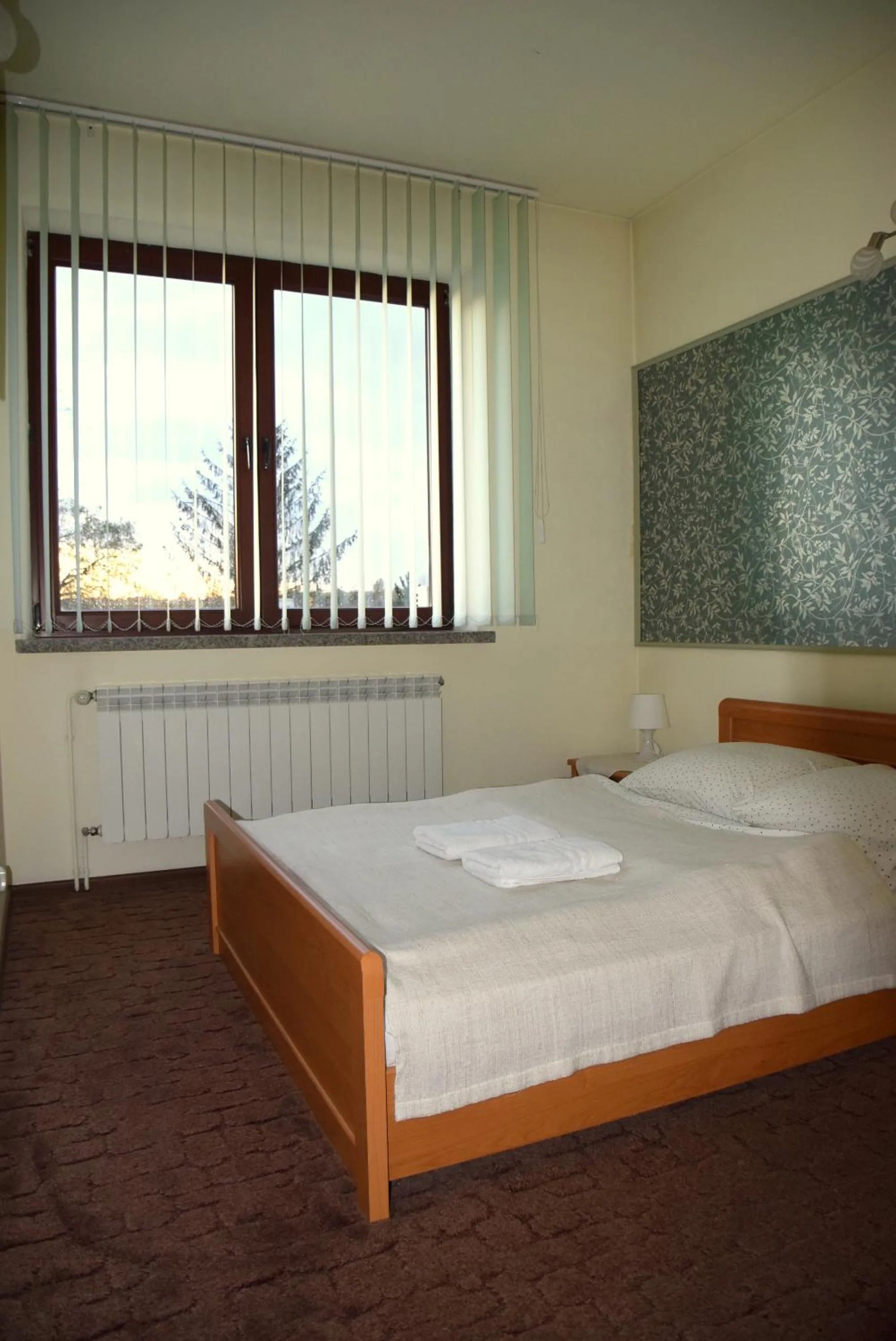 Bedroom, Bed in Zajazd Kwadrat