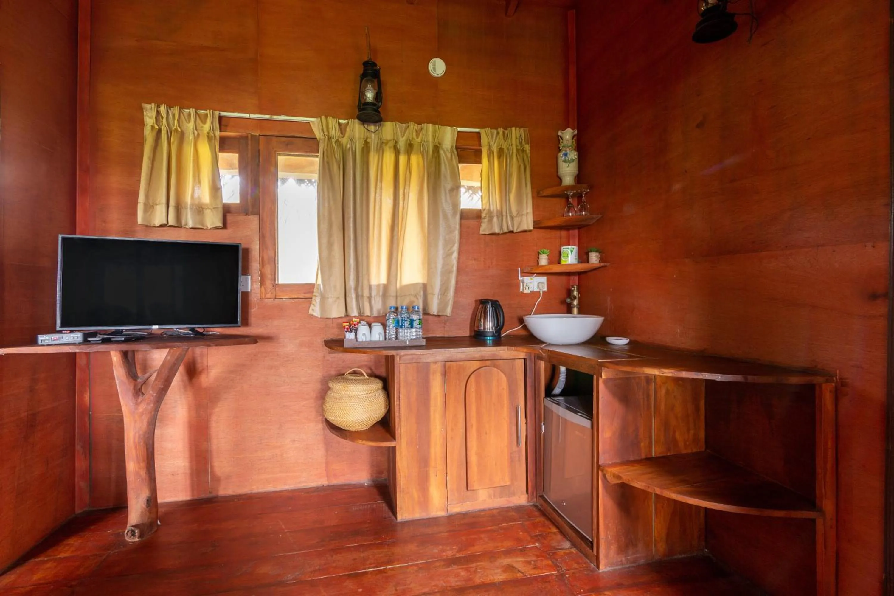 Living room in The Hideout Sigiriya