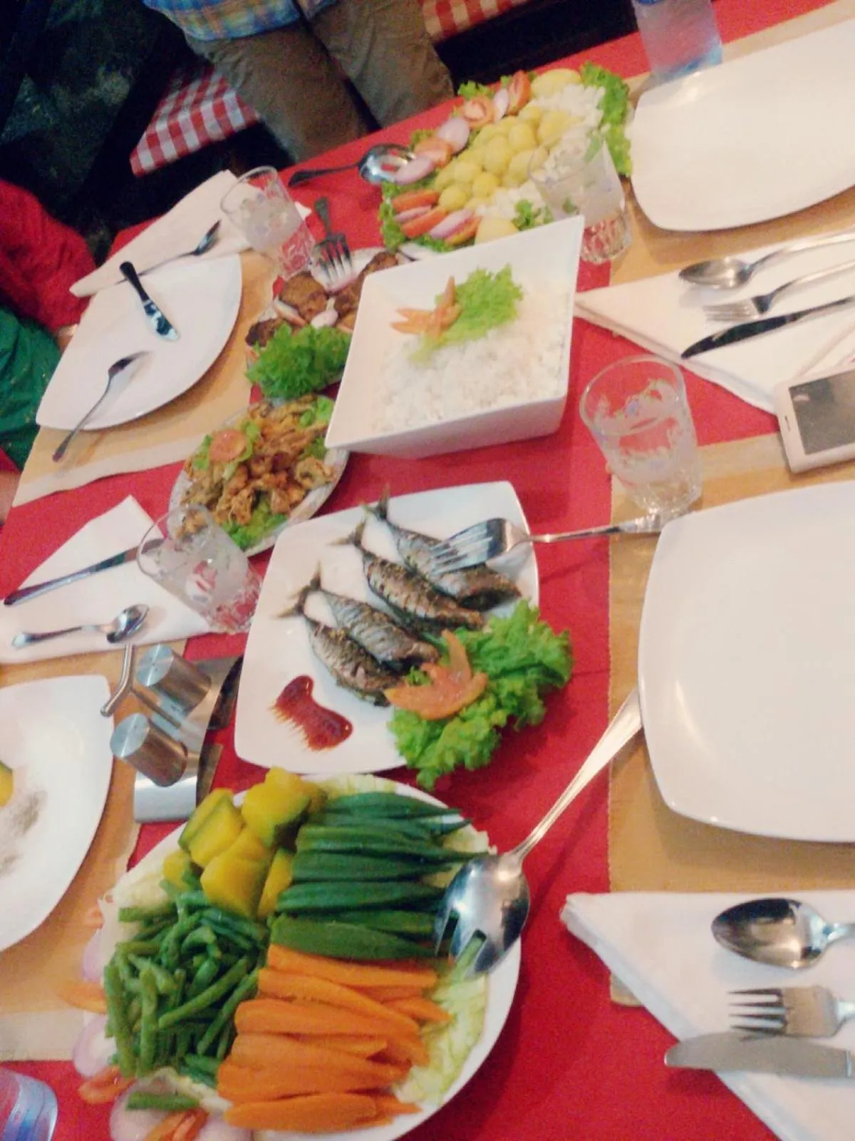 Dinner in Suwani Pinnawala Homestay