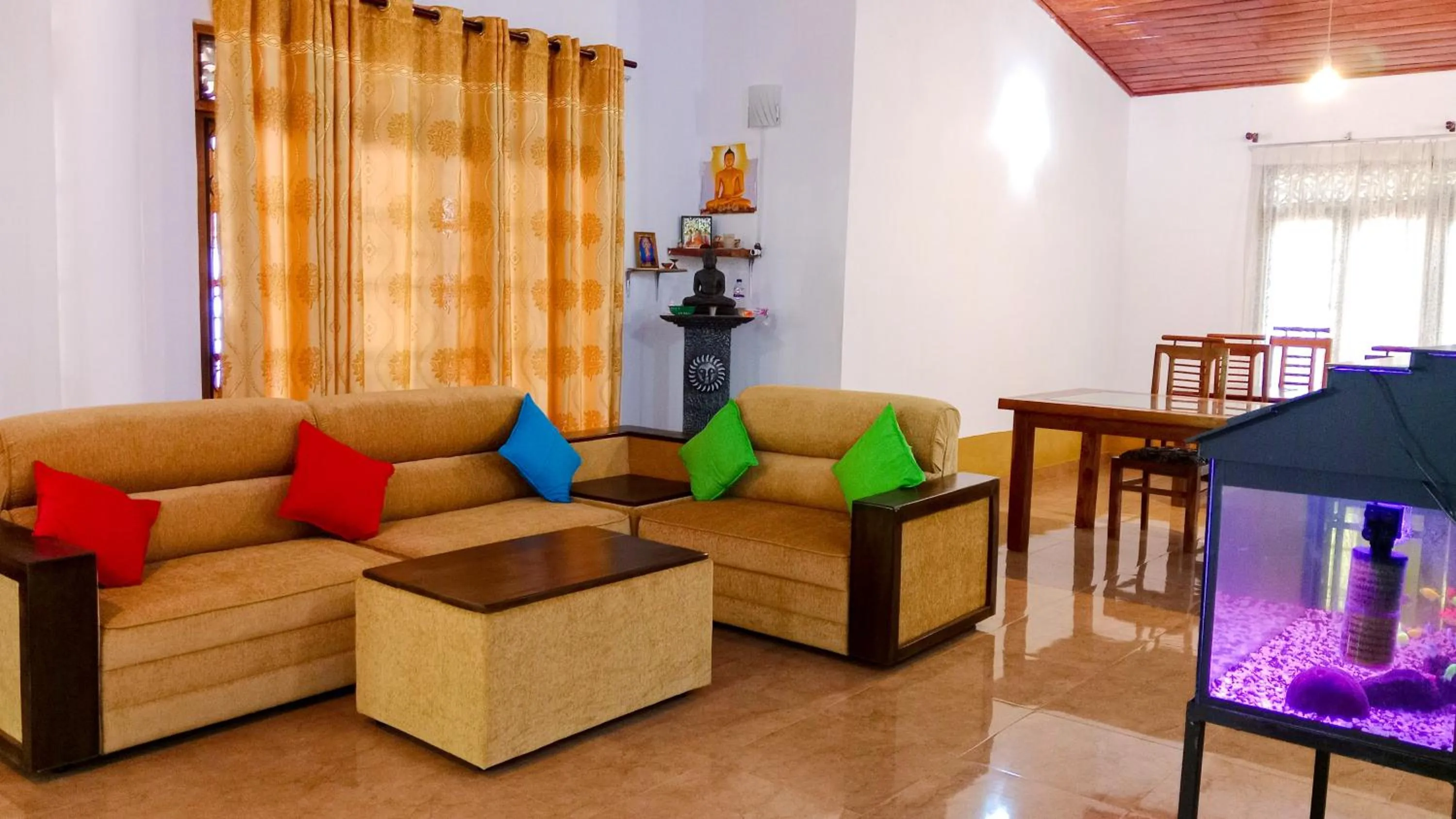 Living room in Sigiri Thilanka Rest Sigiriya