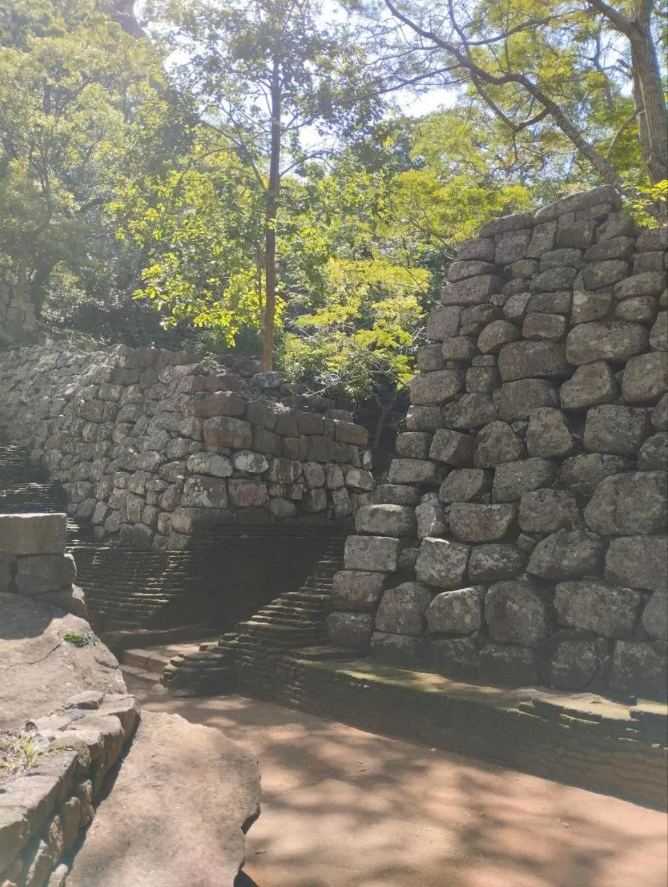 Natural landscape in Sigiri Thilanka Rest Sigiriya