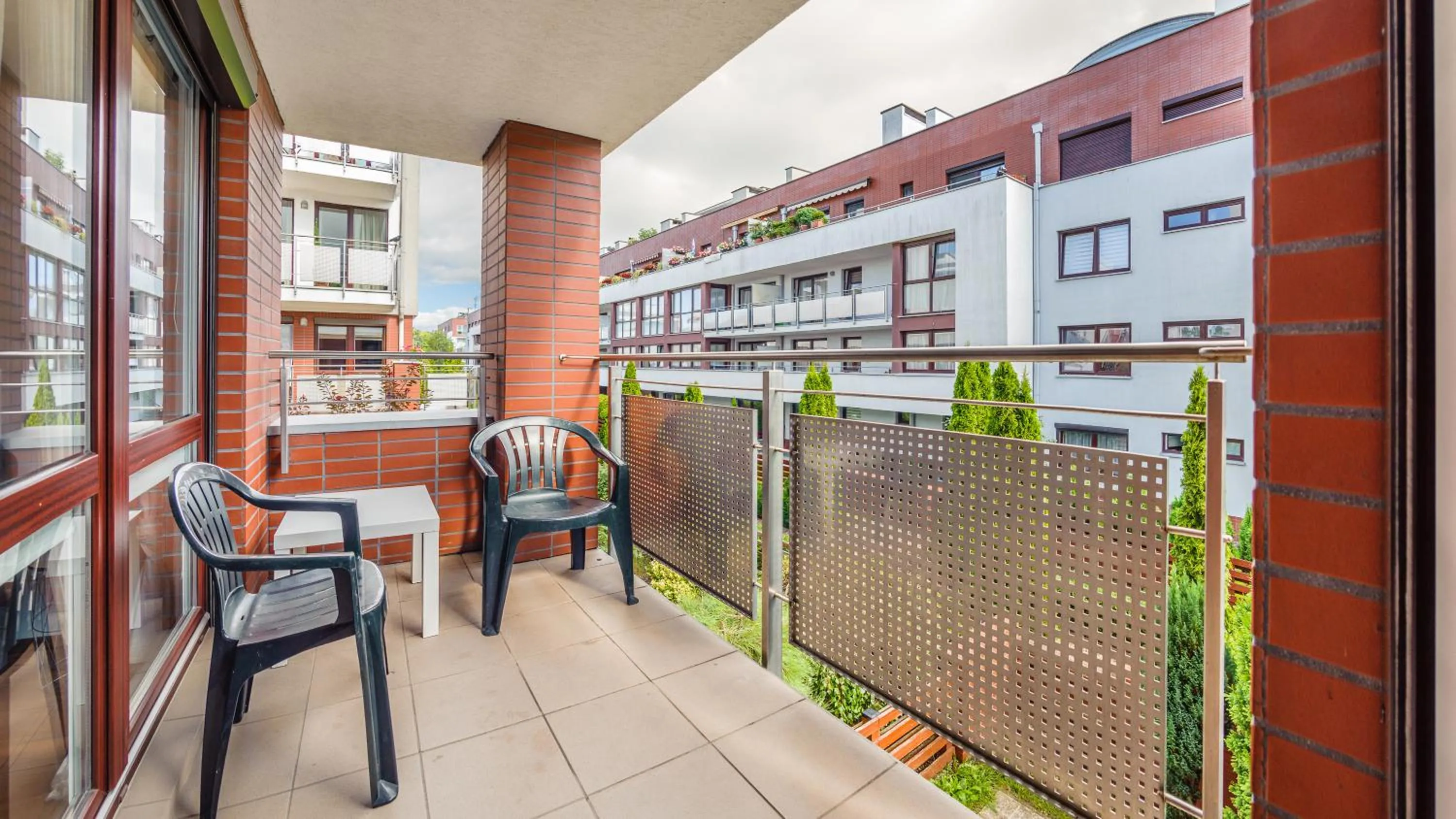 Balcony/Terrace in Kołobrzeg Jantar, Sun & Snow