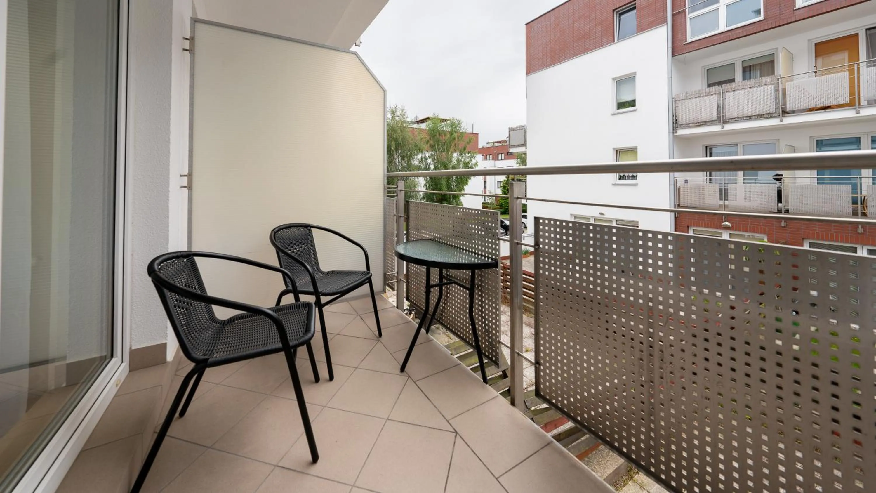 Balcony/Terrace in Kołobrzeg Jantar, Sun & Snow