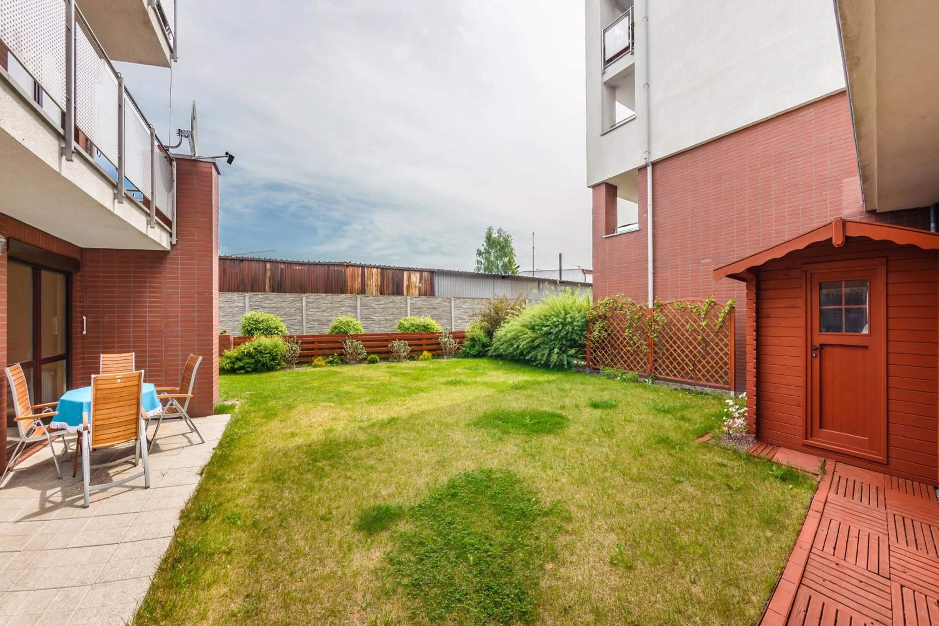 Balcony/Terrace in Kołobrzeg Jantar, Sun & Snow
