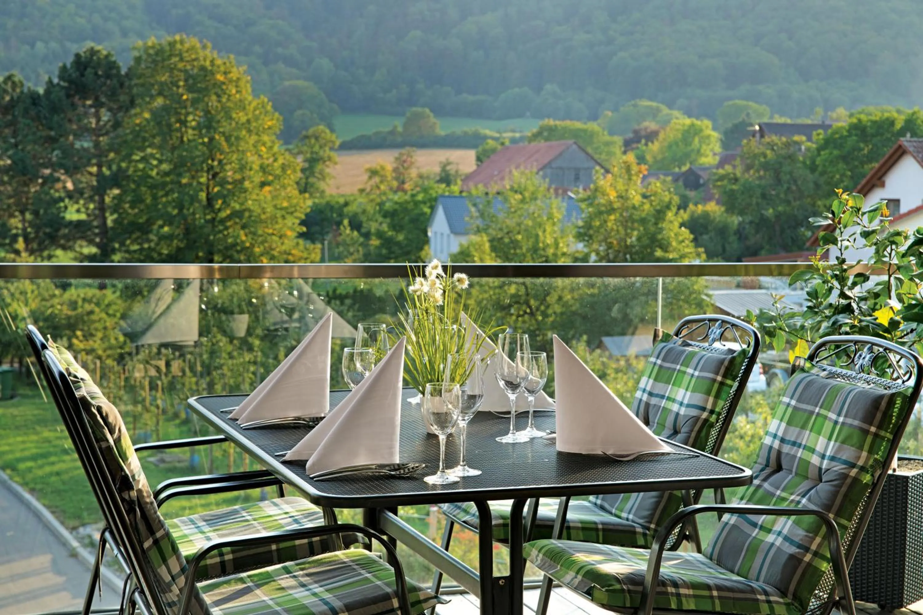 Balcony/Terrace in Landhotel Beck