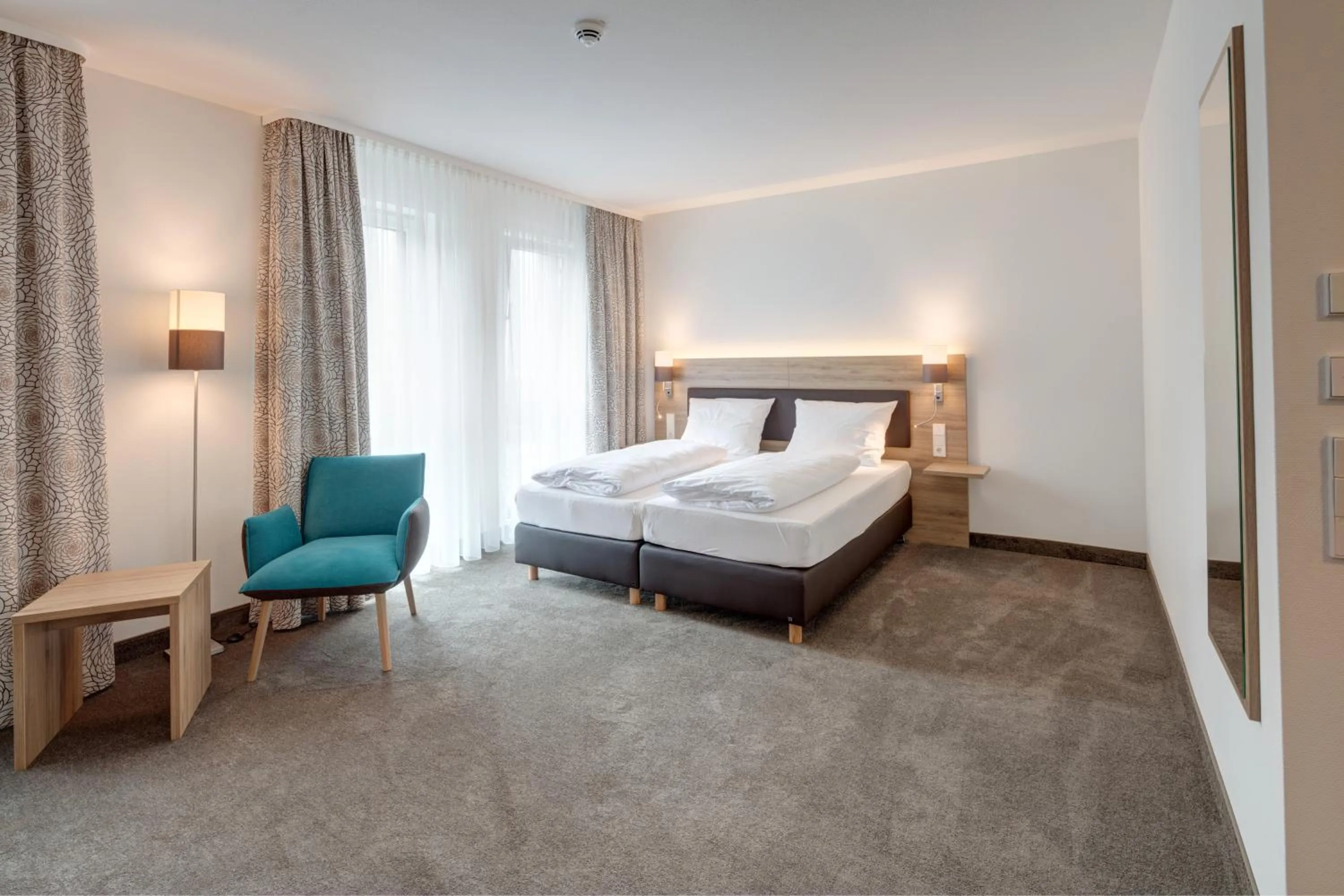 Bed in Landhotel Beck