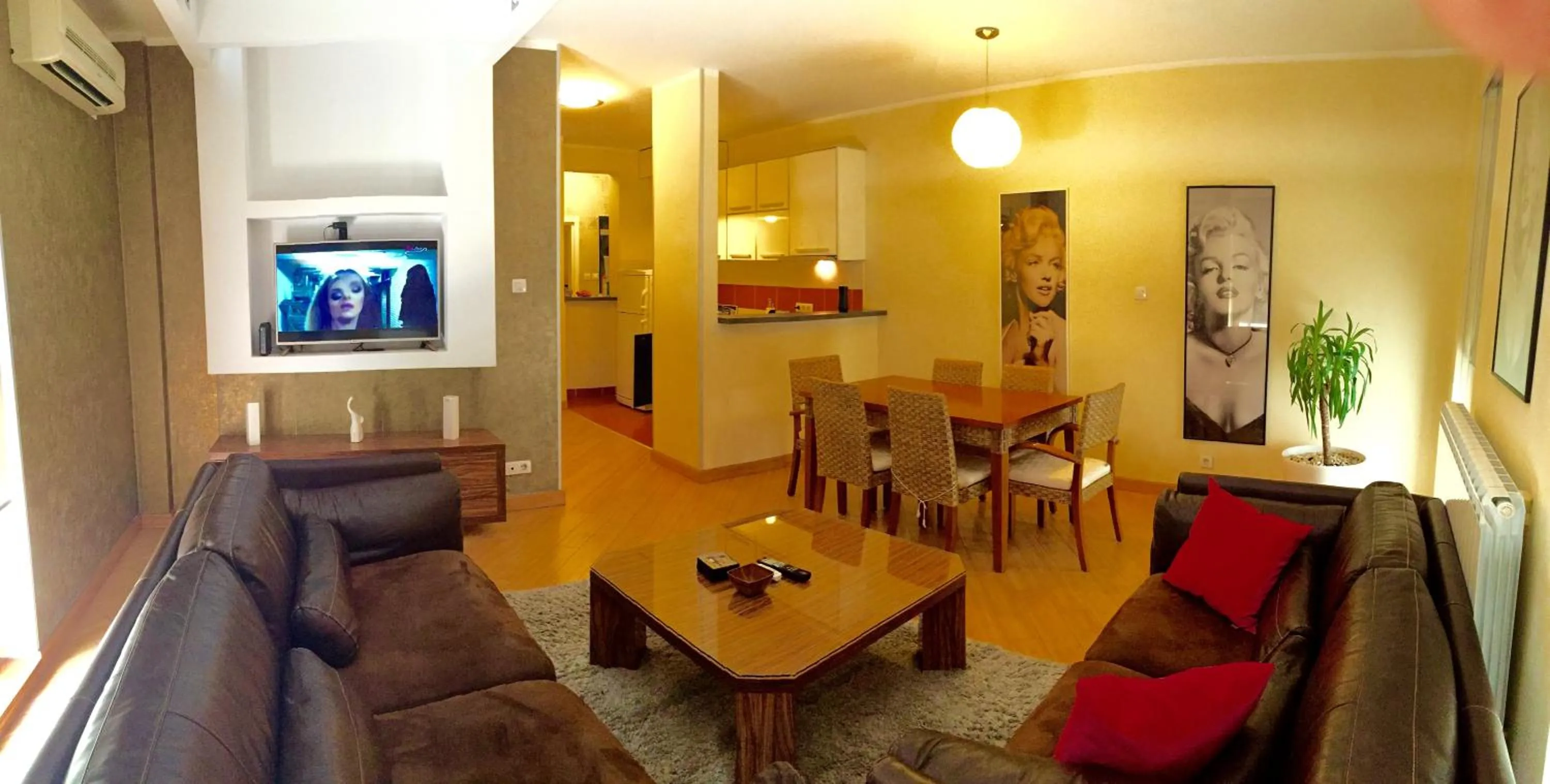 Living room in Vip apartment Beograd