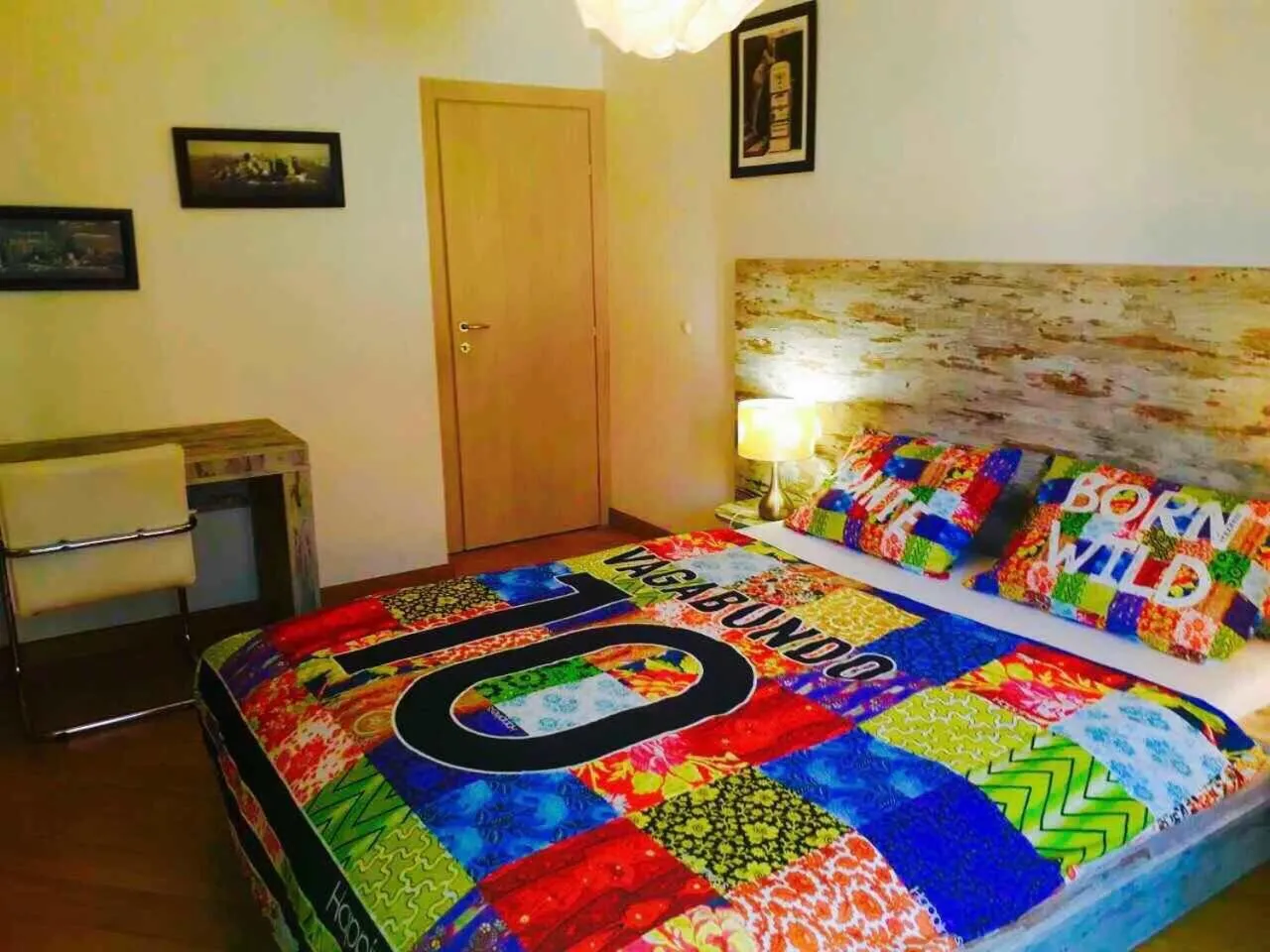 Bedroom, Bed in Vip apartment Beograd
