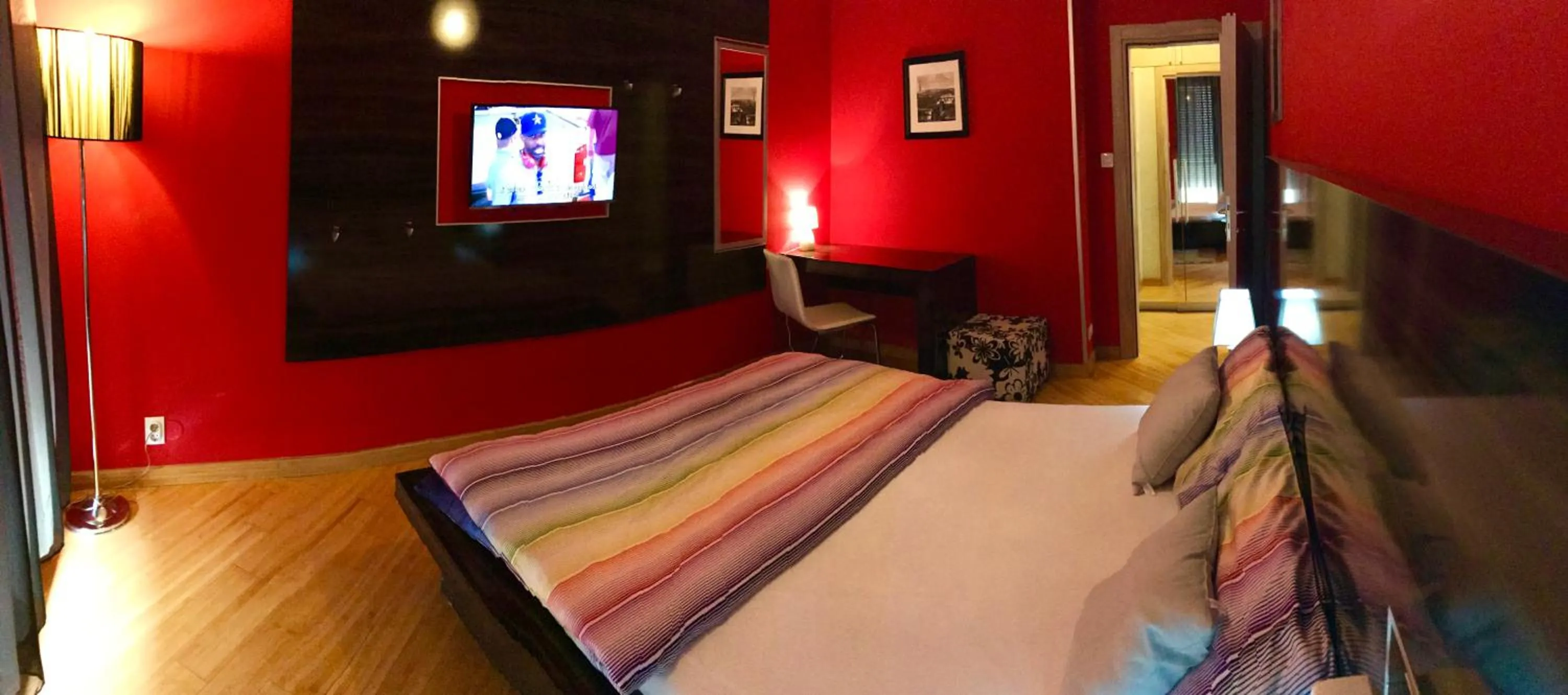 Bedroom, Bed in Vip apartment Beograd