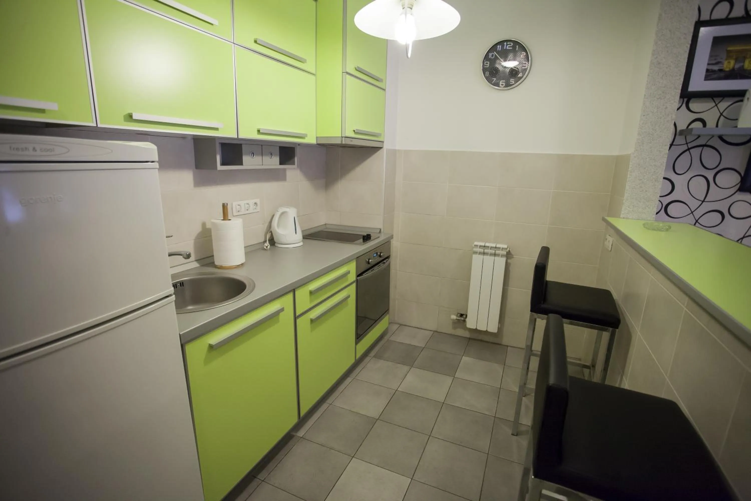Kitchen or kitchenette in Vip apartment Beograd
