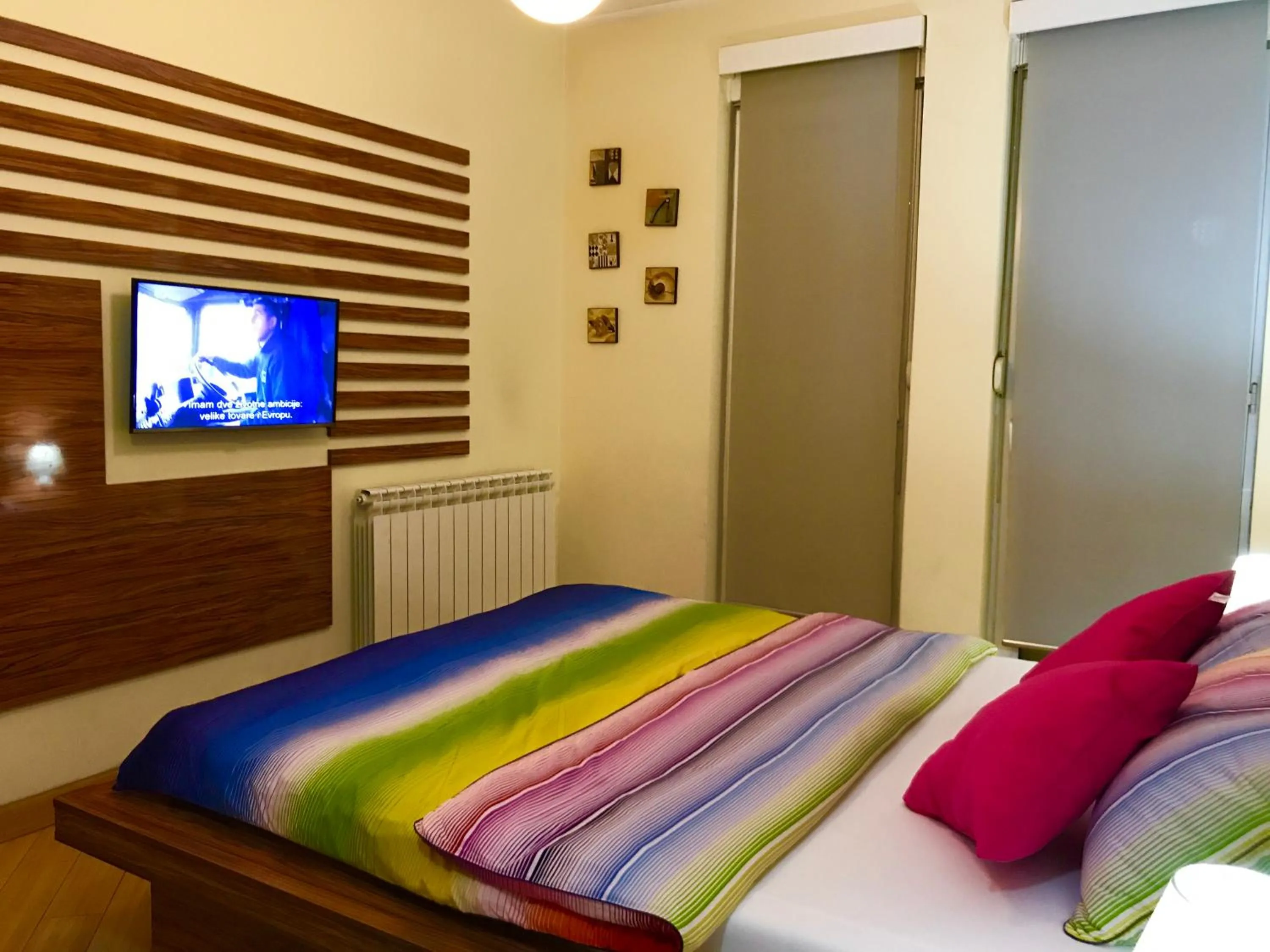 Bedroom, Bed in Vip apartment Beograd