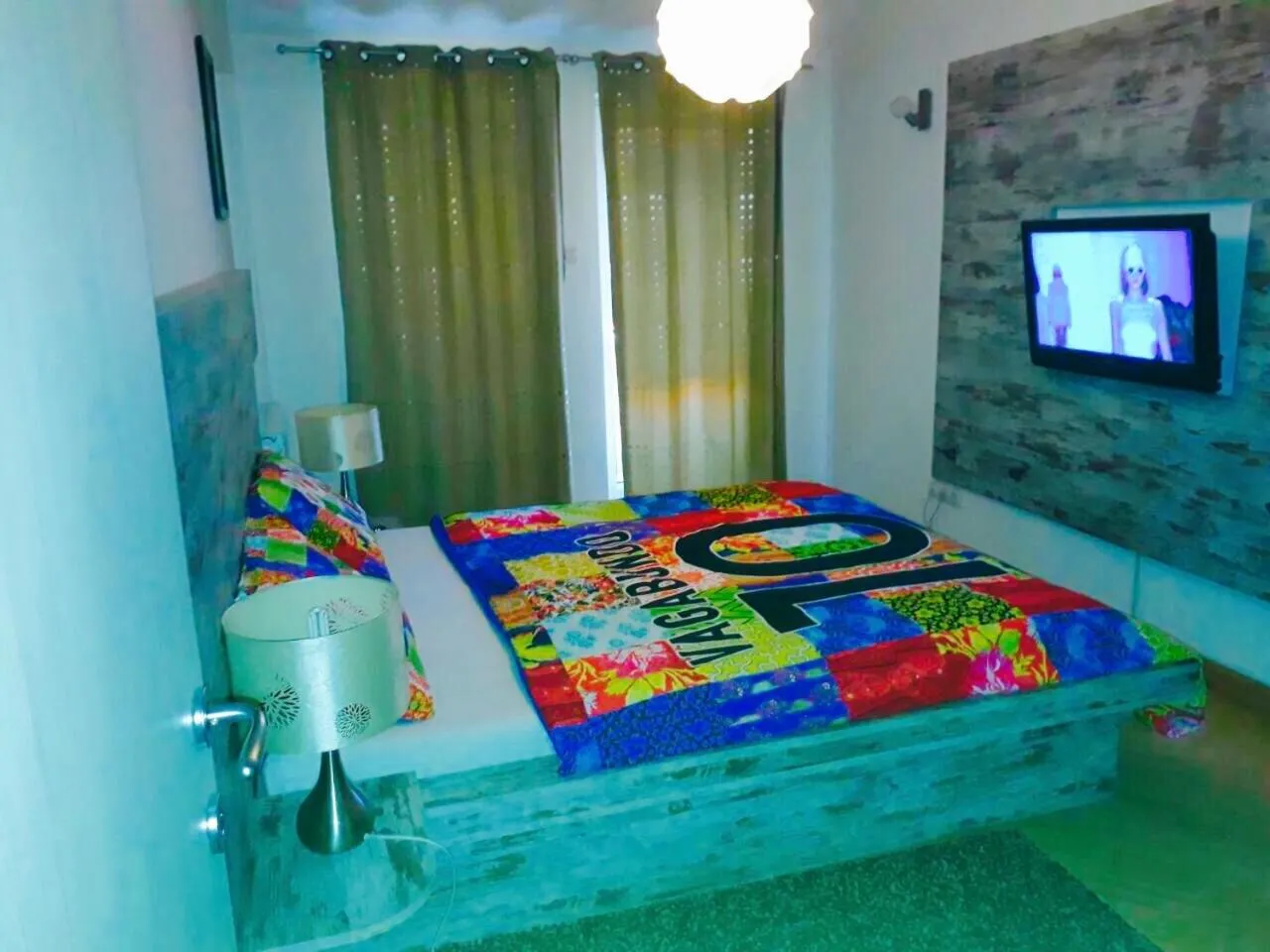 Bedroom, Bed in Vip apartment Beograd