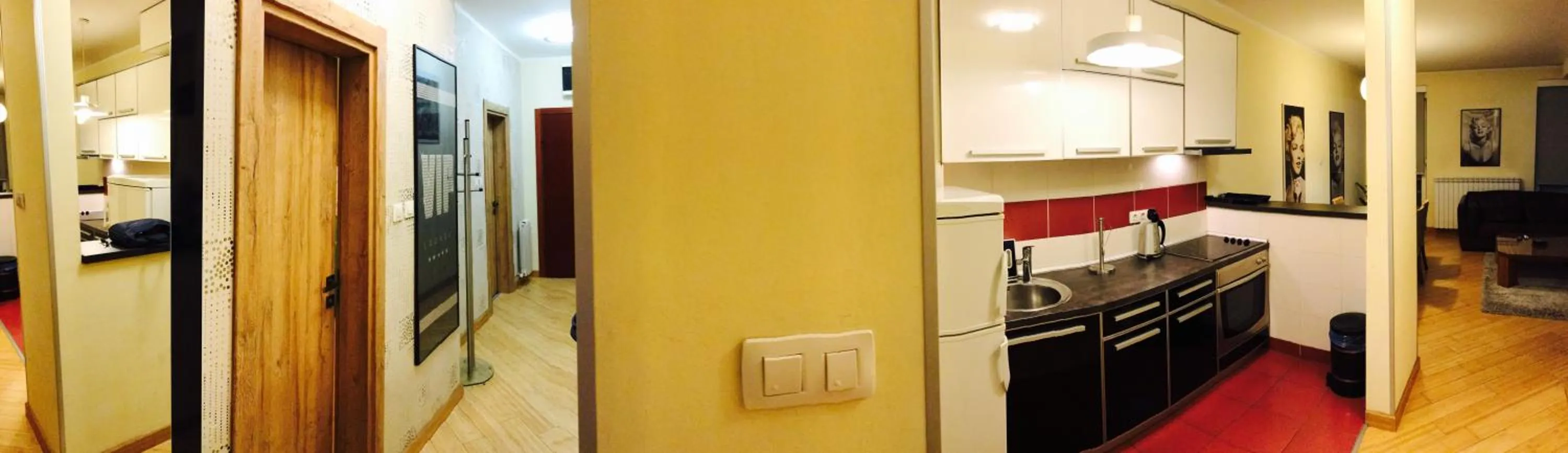 Kitchen or kitchenette in Vip apartment Beograd