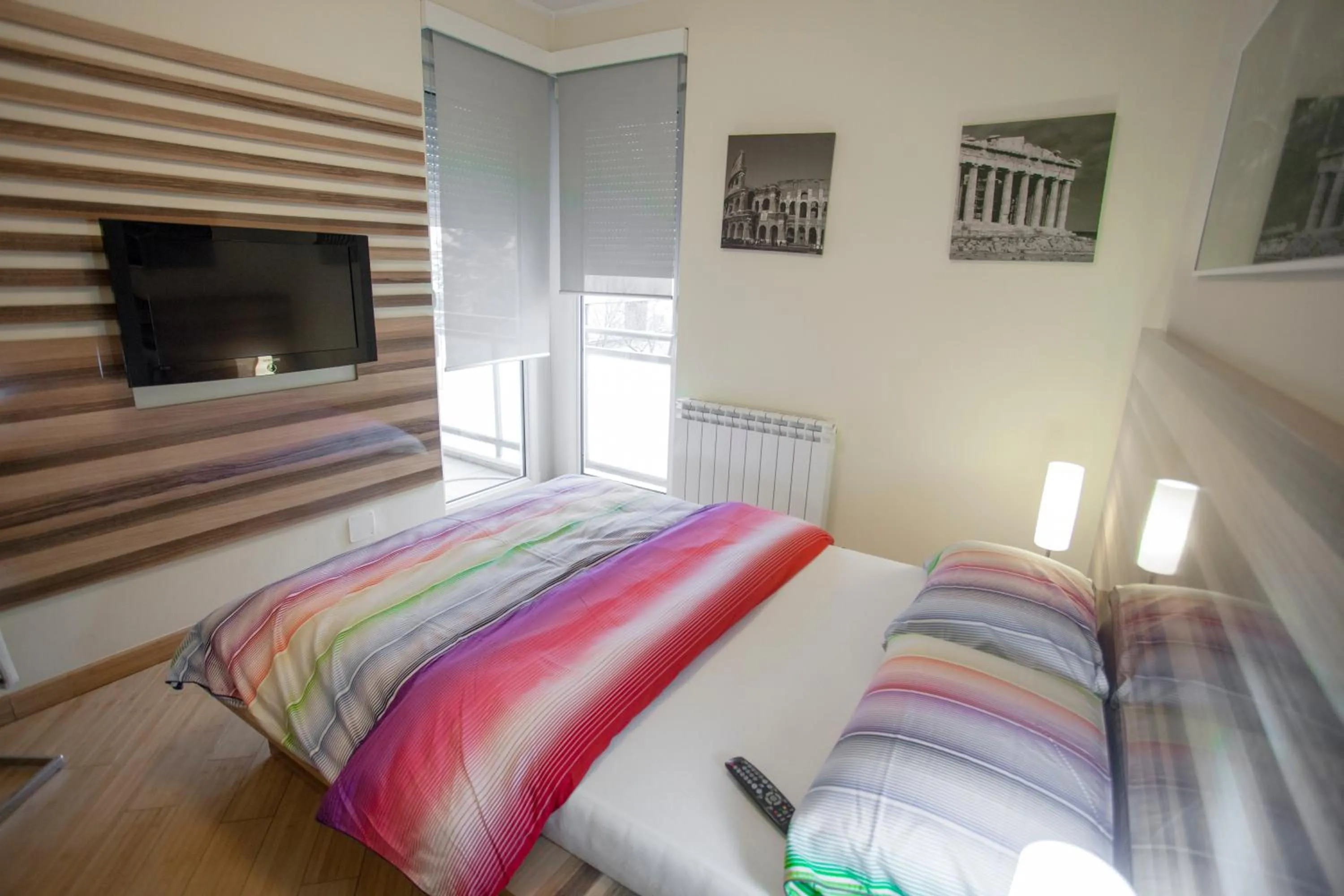 Bedroom, Bed in Vip apartment Beograd