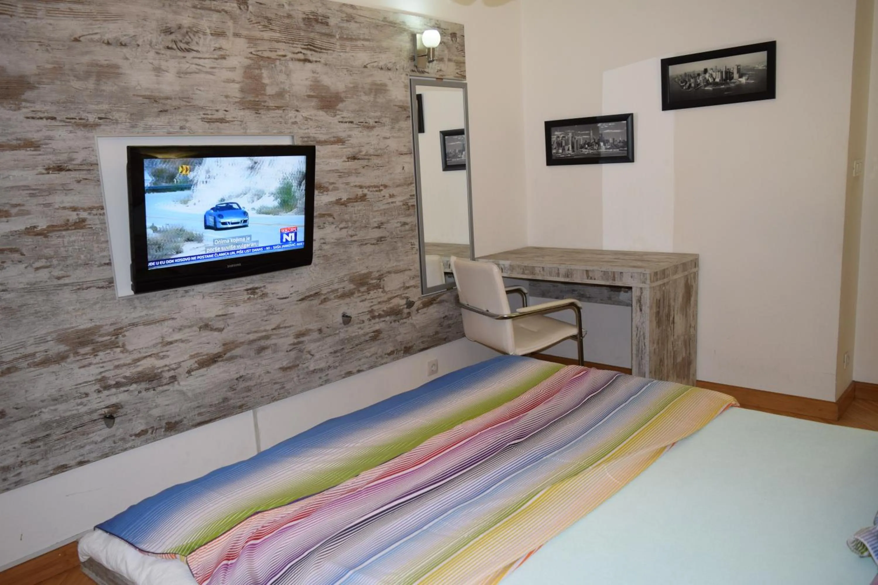 Bedroom, Bed in Vip apartment Beograd
