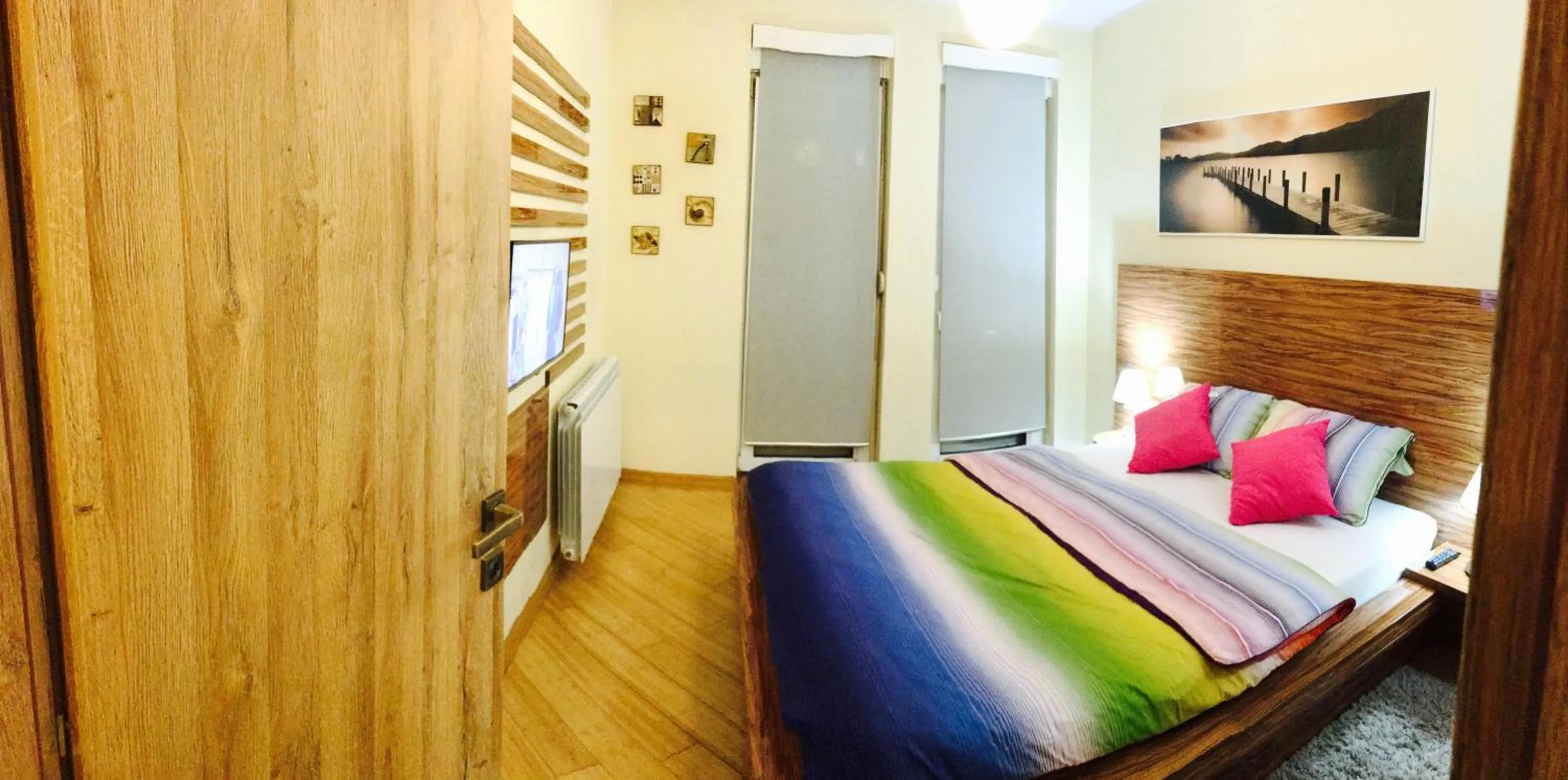 Bedroom, Bed in Vip apartment Beograd
