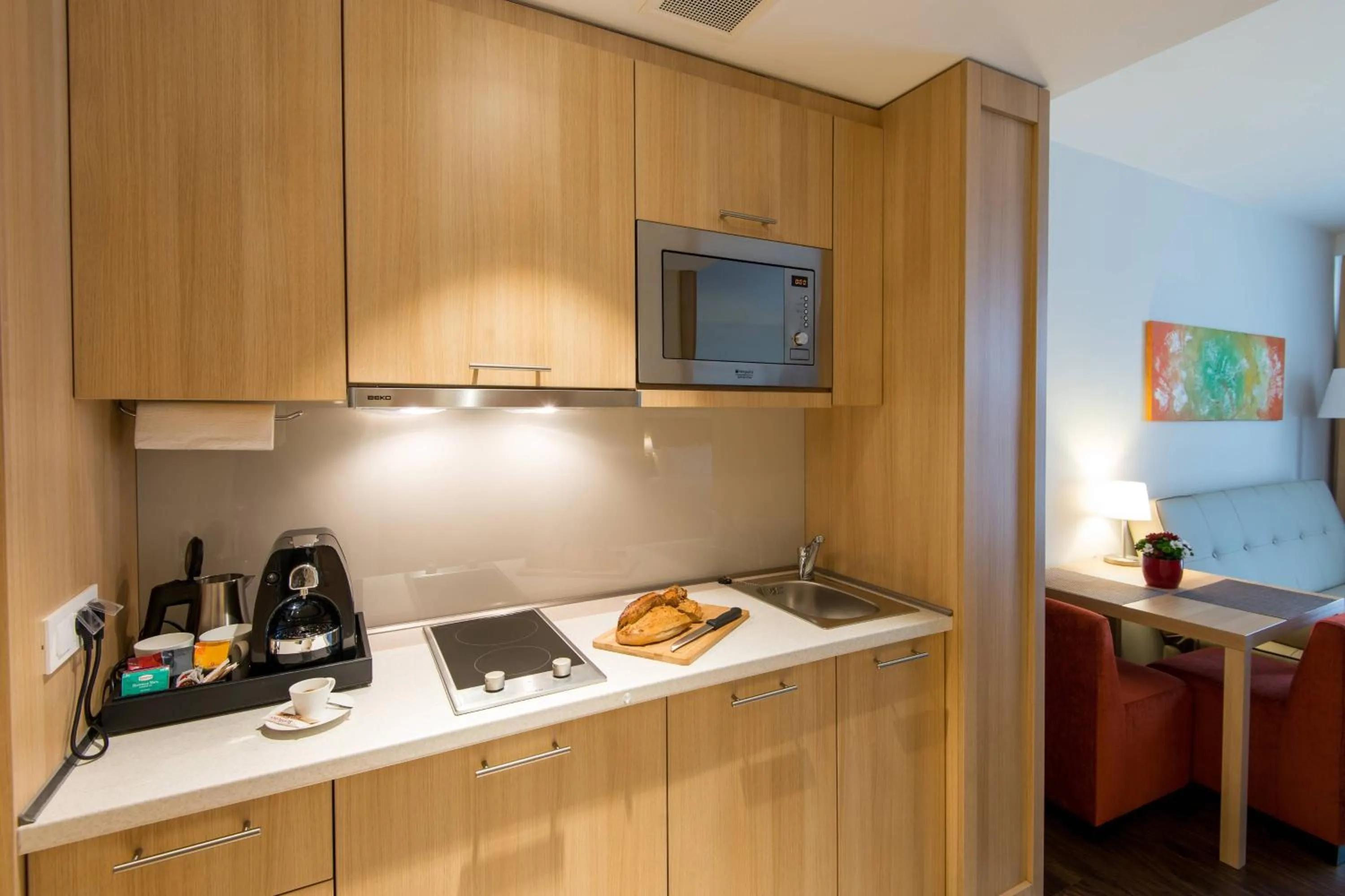 Kitchen or kitchenette in Residence Inn by Marriott Sarajevo