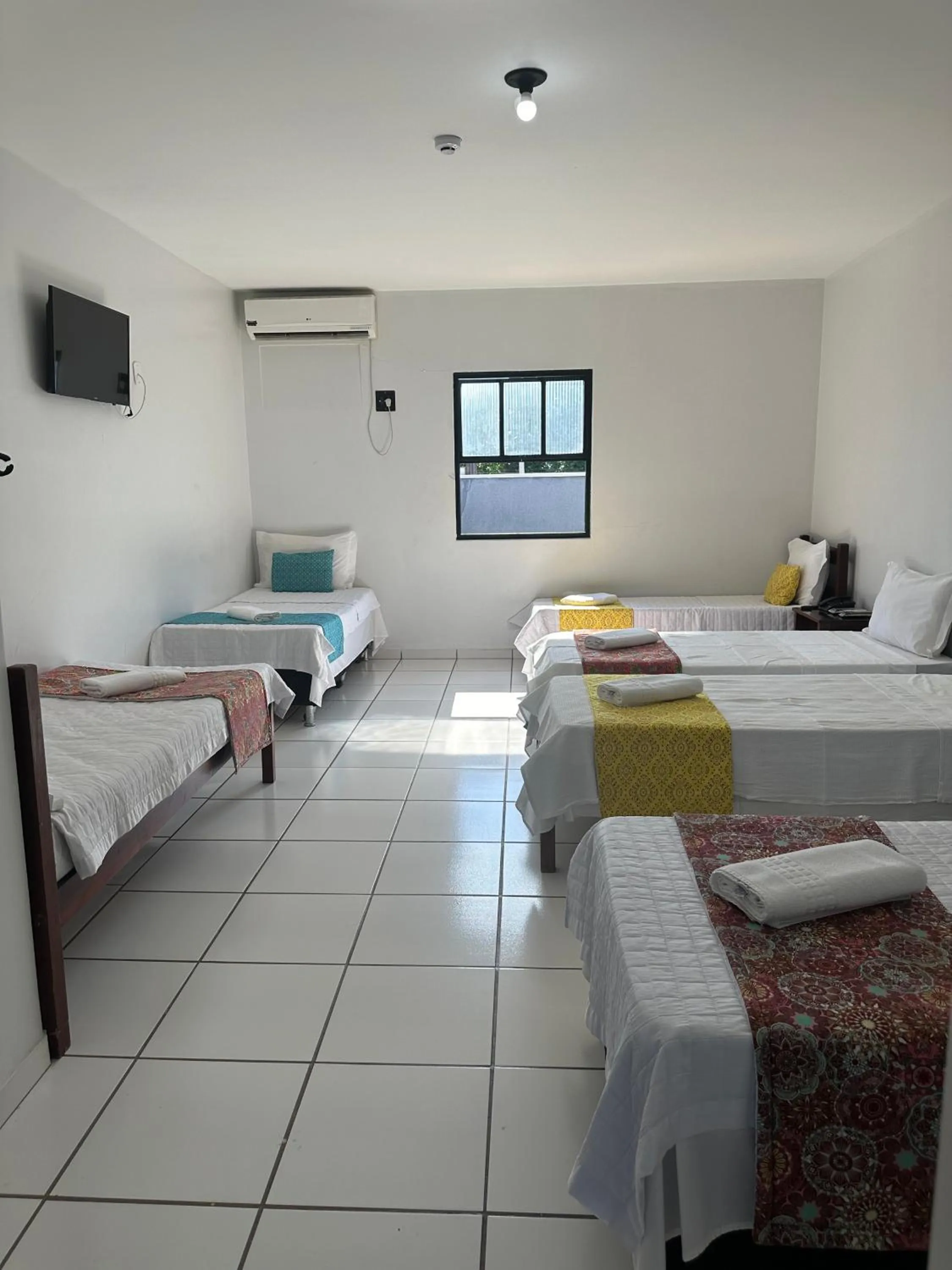 Bed in Pousada Aguas Quentes