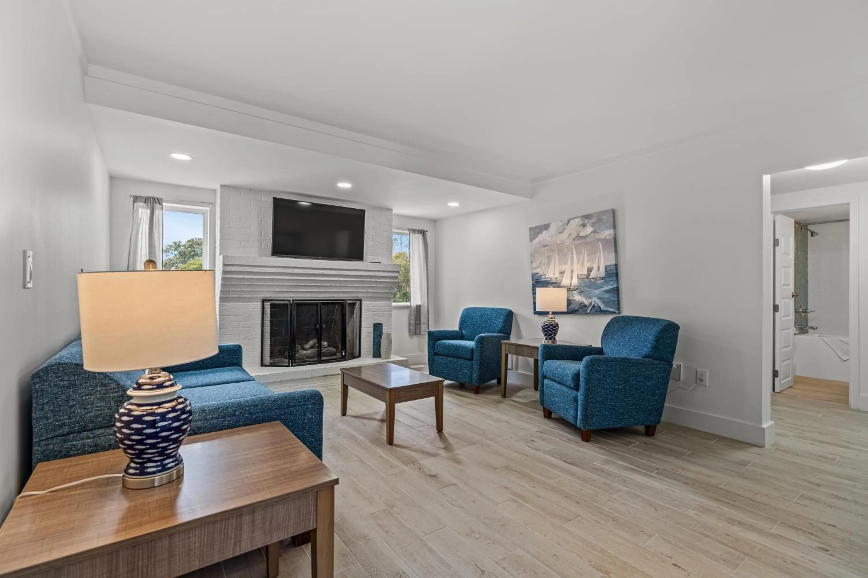 Living room in Fin's Inn