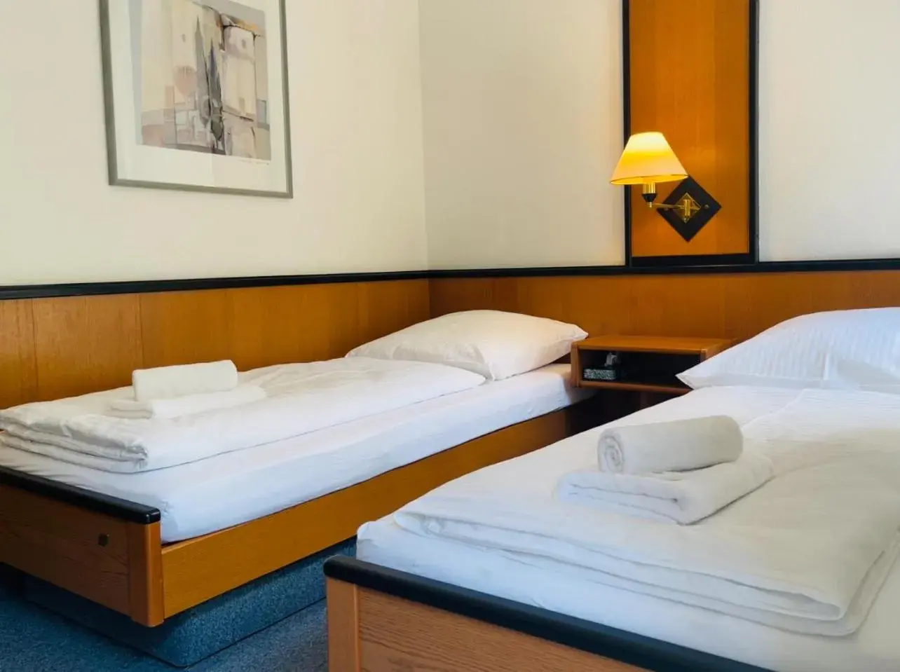 Twin Room with Bathroom in Hotel zur Eiche Twin Room with Bathroom in Hotel zur Eiche