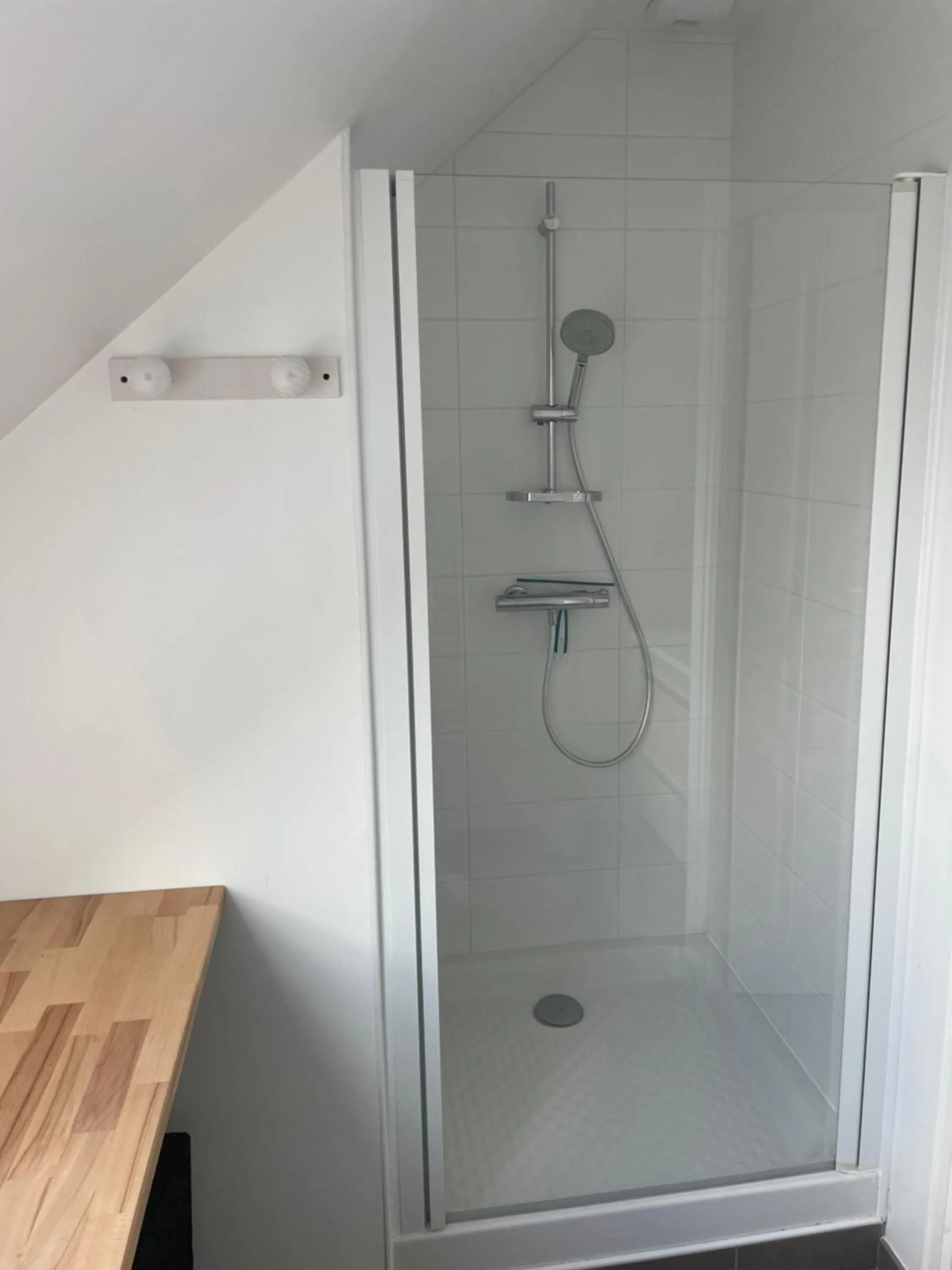 Shower in Ducey Appart'Hôtel - Les Rivières