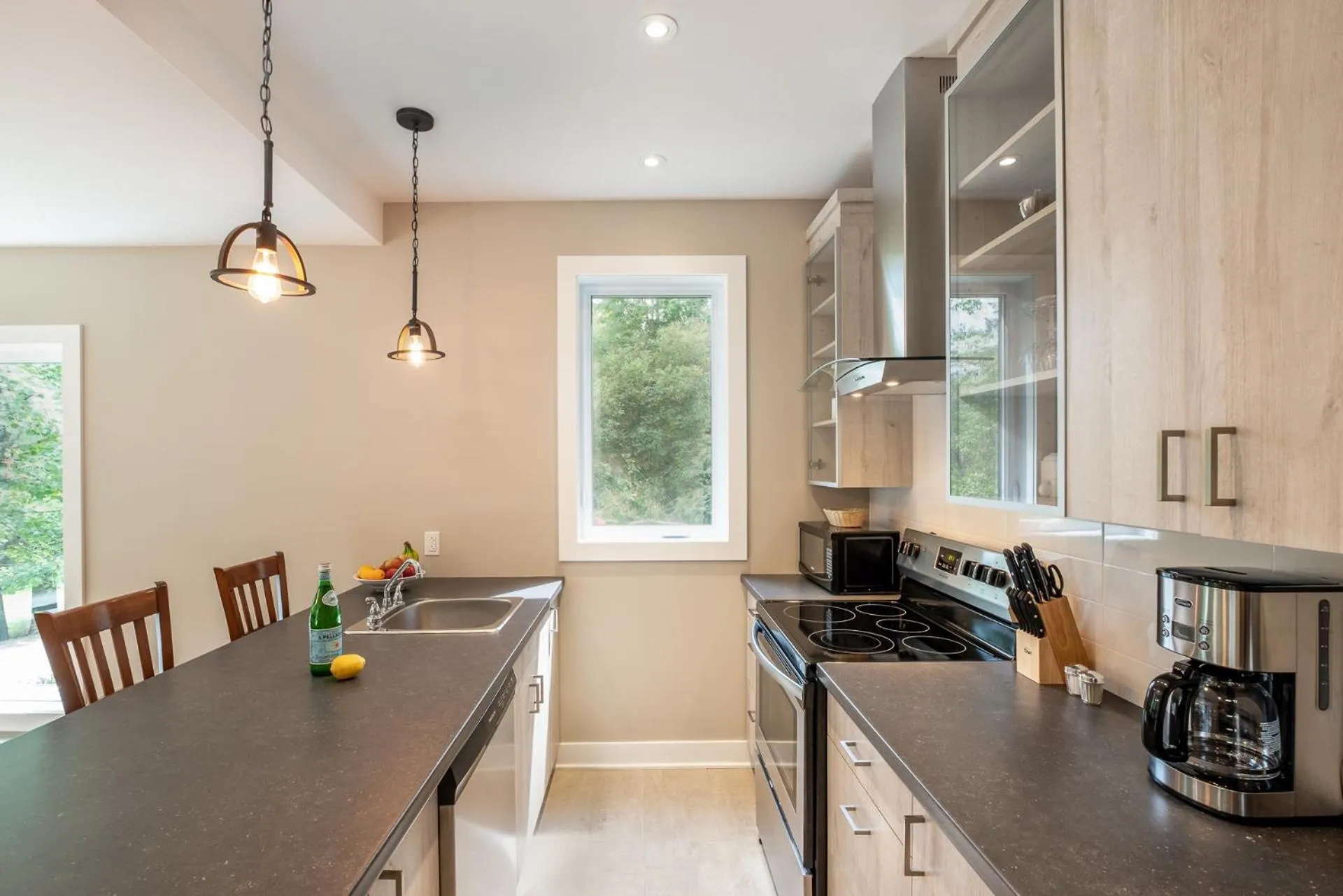 Kitchen or kitchenette in Les Chalets Sauvignon