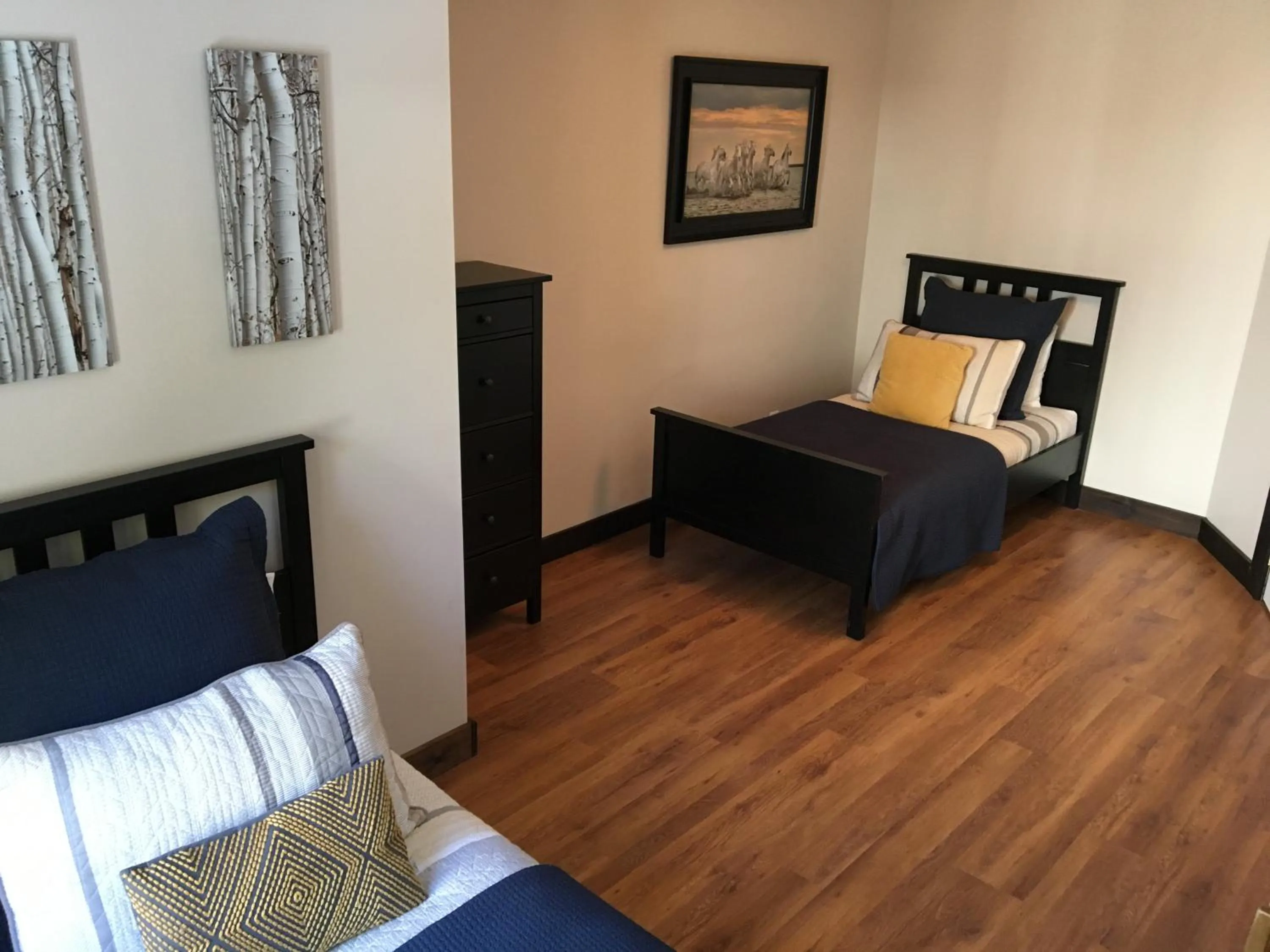 Bed in Les Chalets Sauvignon