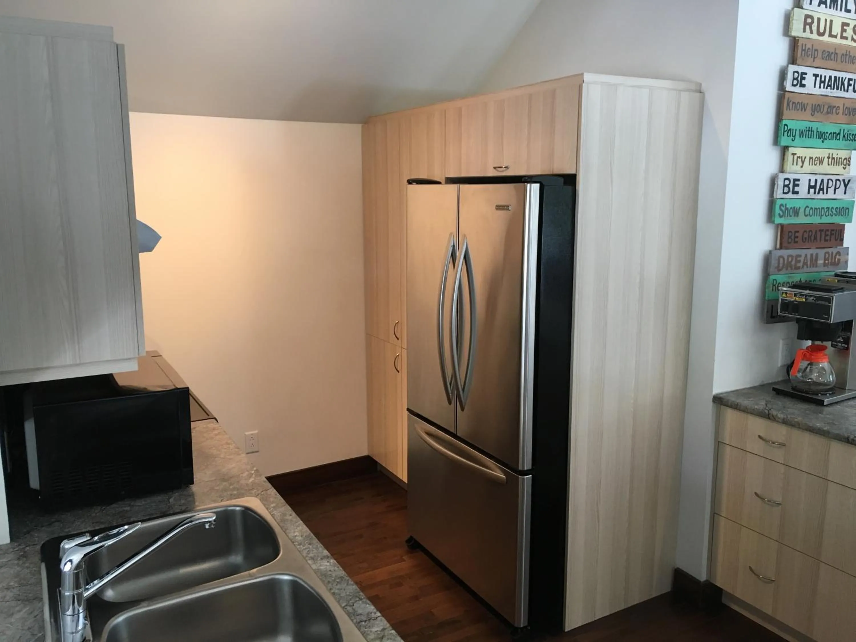 Kitchen or kitchenette in Les Chalets Sauvignon