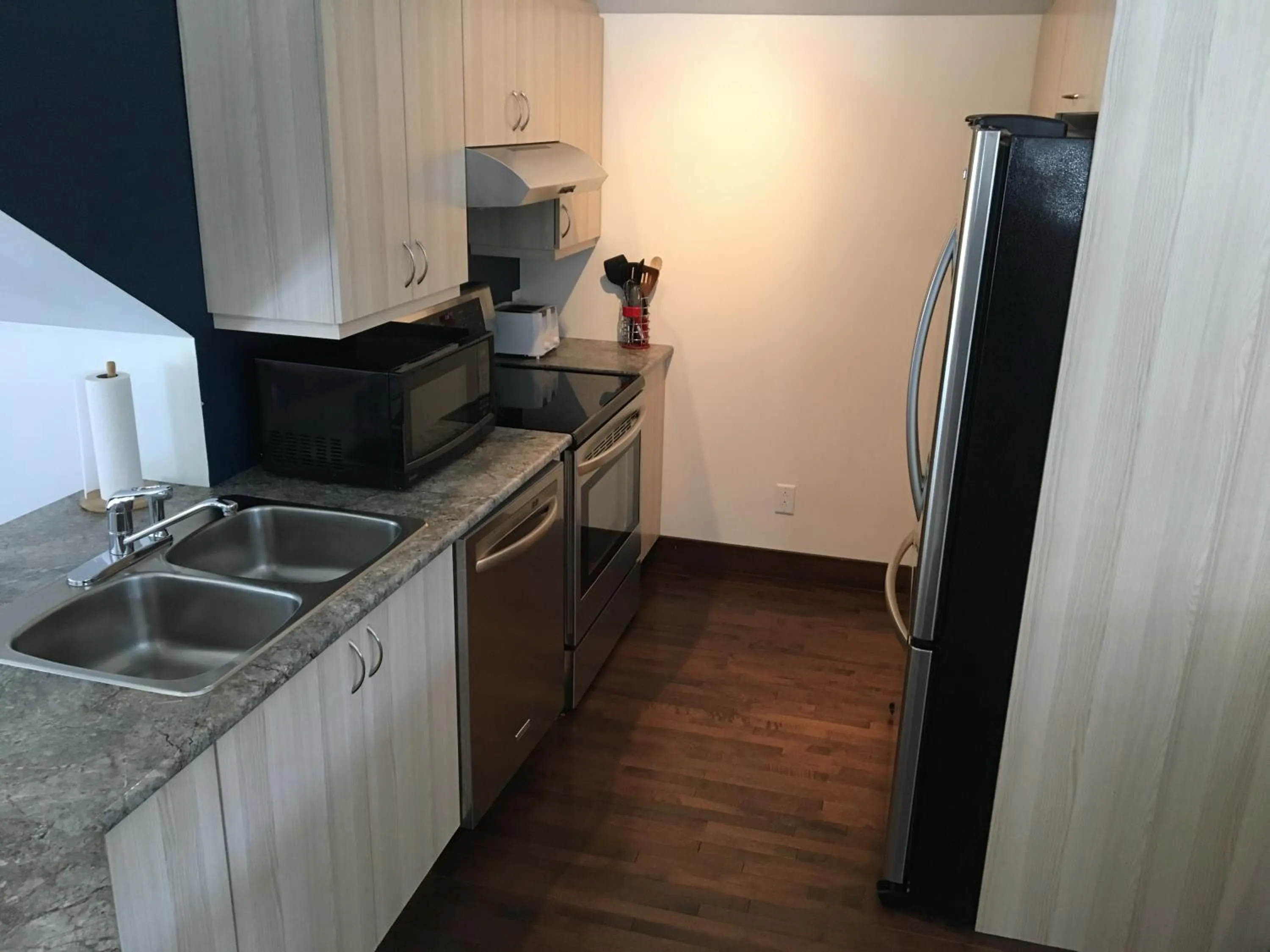 Kitchen or kitchenette in Les Chalets Sauvignon