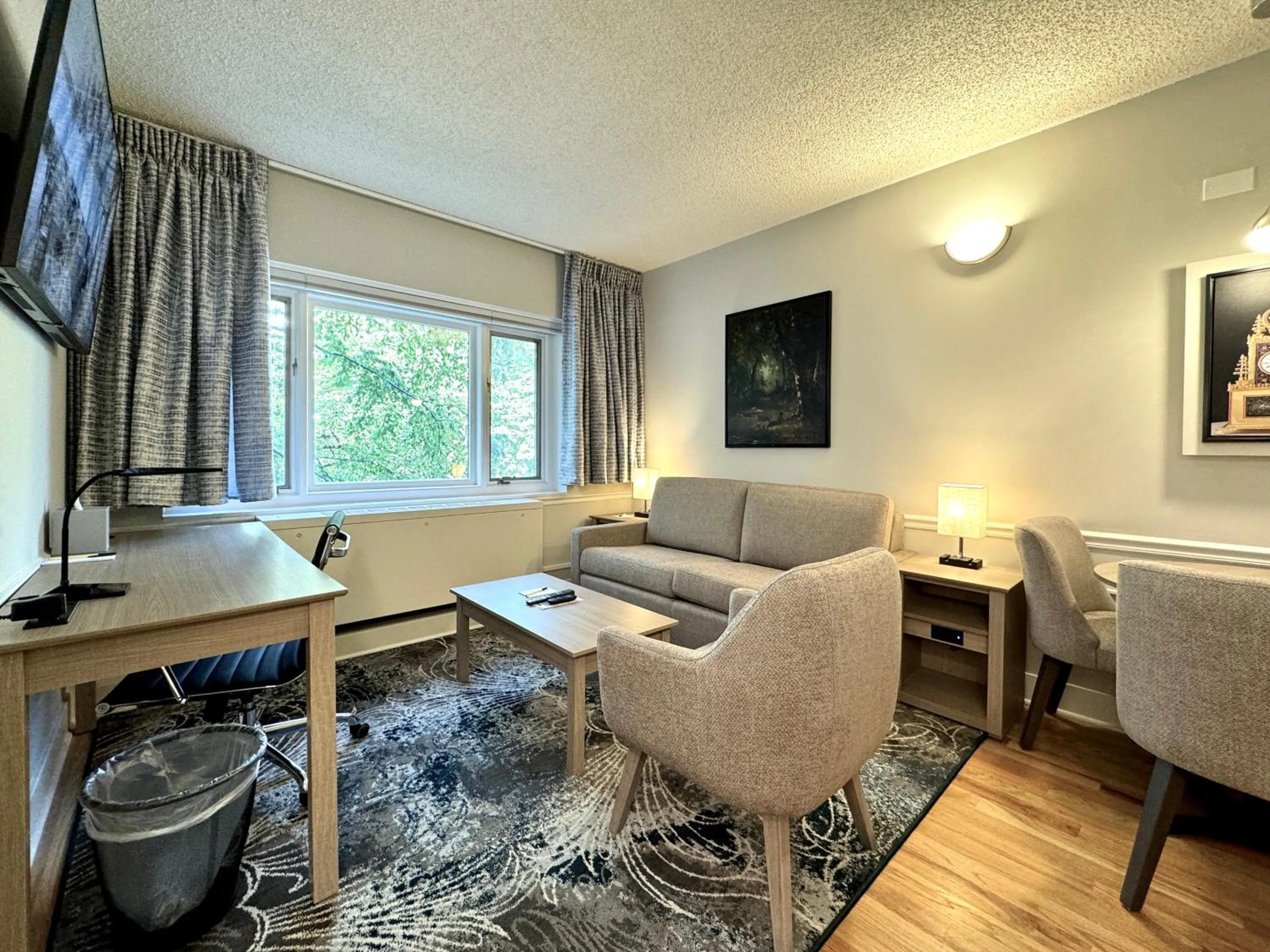 Living room in The GEM Museum Suites