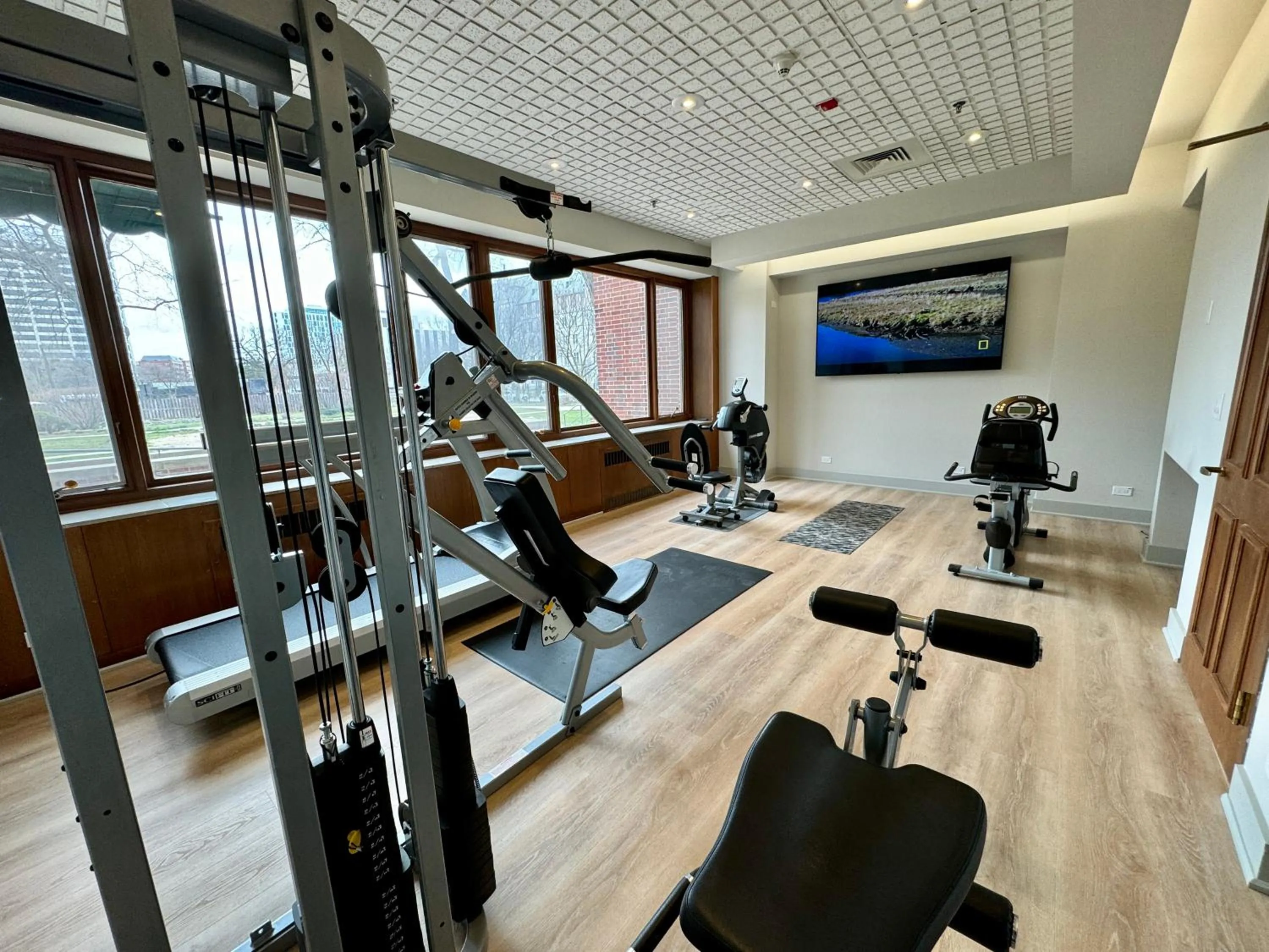 Fitness centre/facilities in The GEM Museum Suites