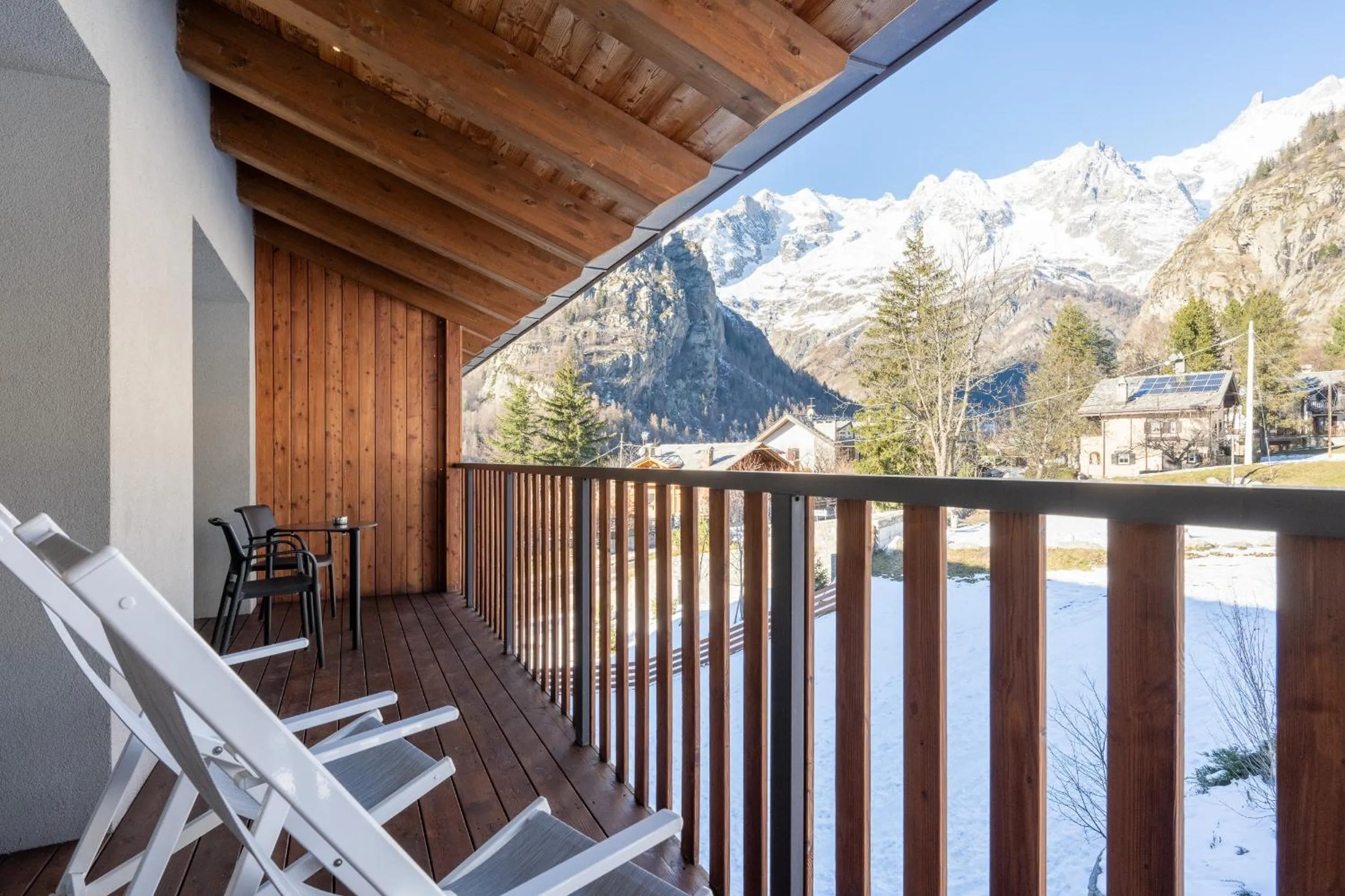 Mountain view in Grand Hotel Courmayeur Mont Blanc, by R Collection Hotels
