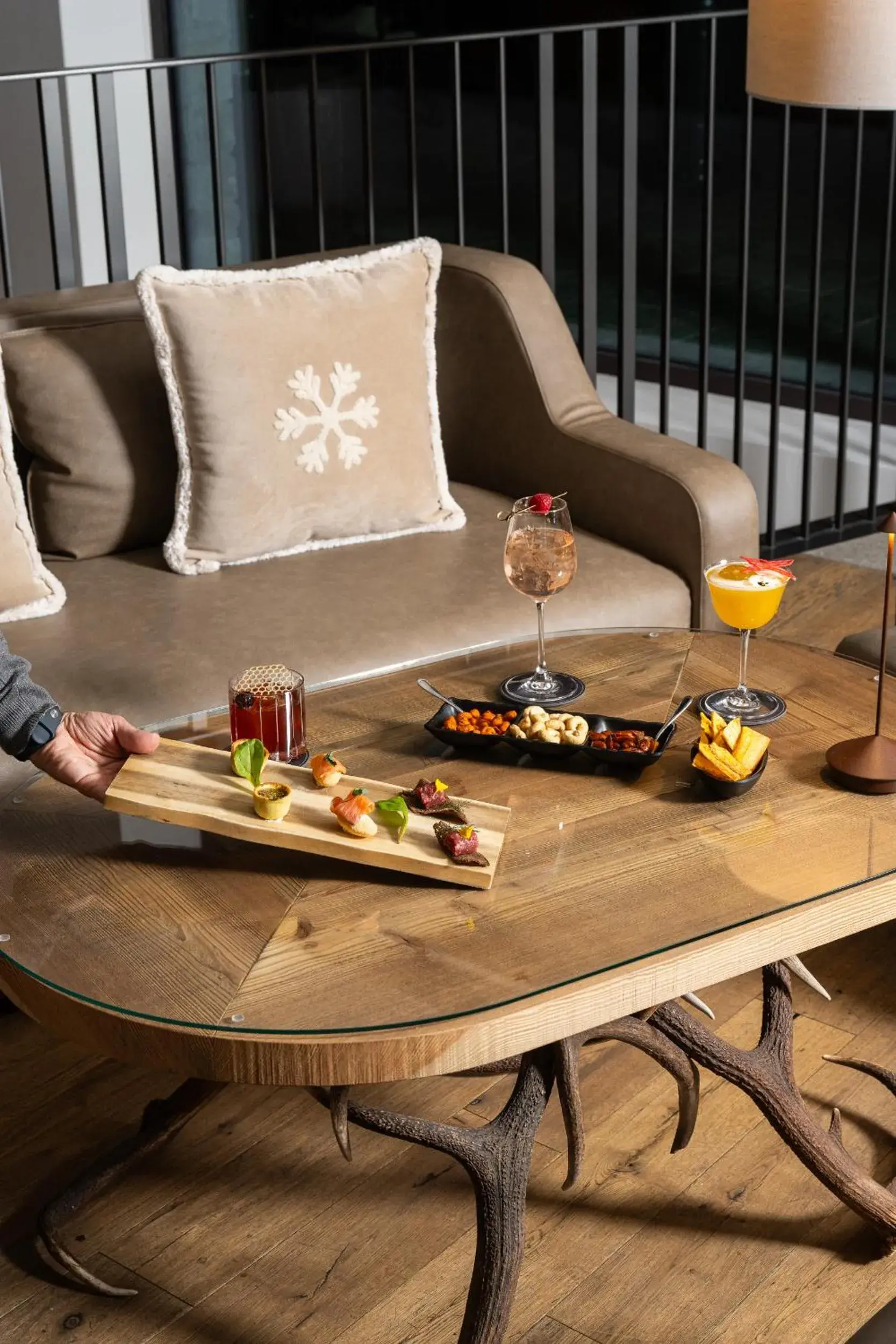 Food and drinks in Grand Hotel Courmayeur Mont Blanc, by R Collection Hotels Food and drinks in Grand Hotel Courmayeur Mont Blanc, by R Collection Hotels