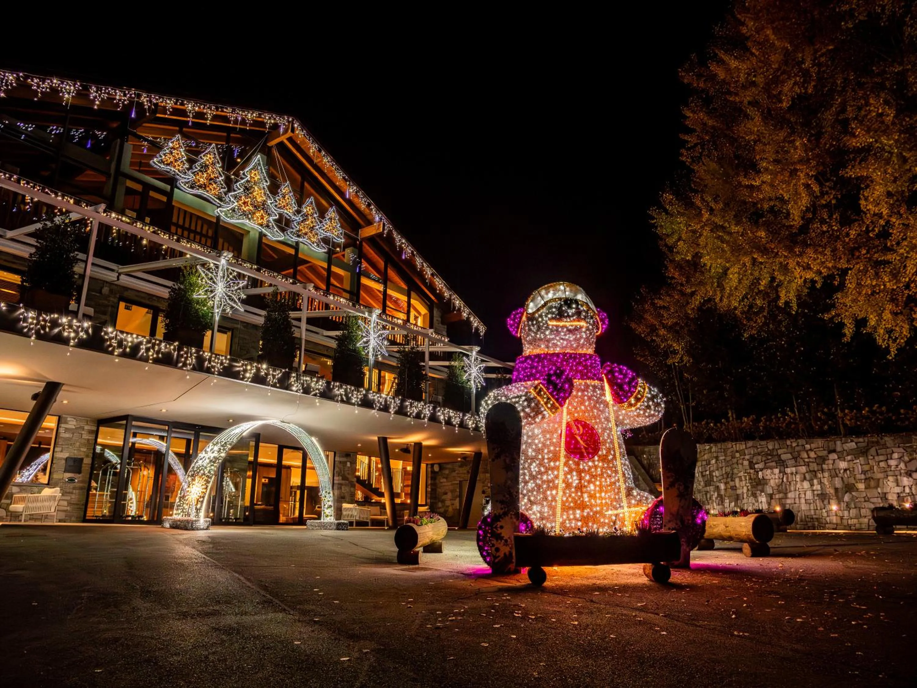 Property building in Grand Hotel Courmayeur Mont Blanc, by R Collection Hotels