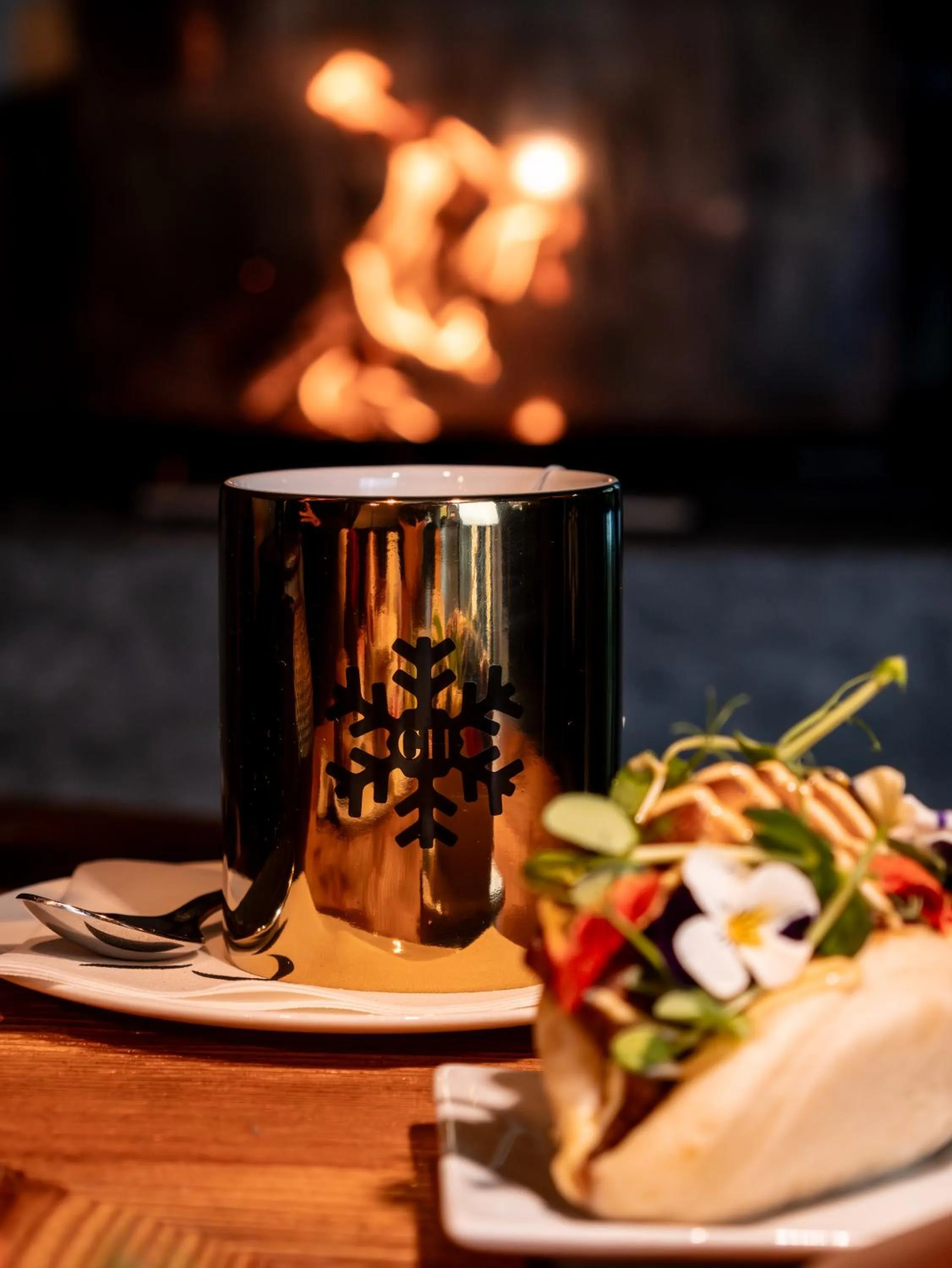 Restaurant/places to eat in Grand Hotel Courmayeur Mont Blanc, by R Collection Hotels